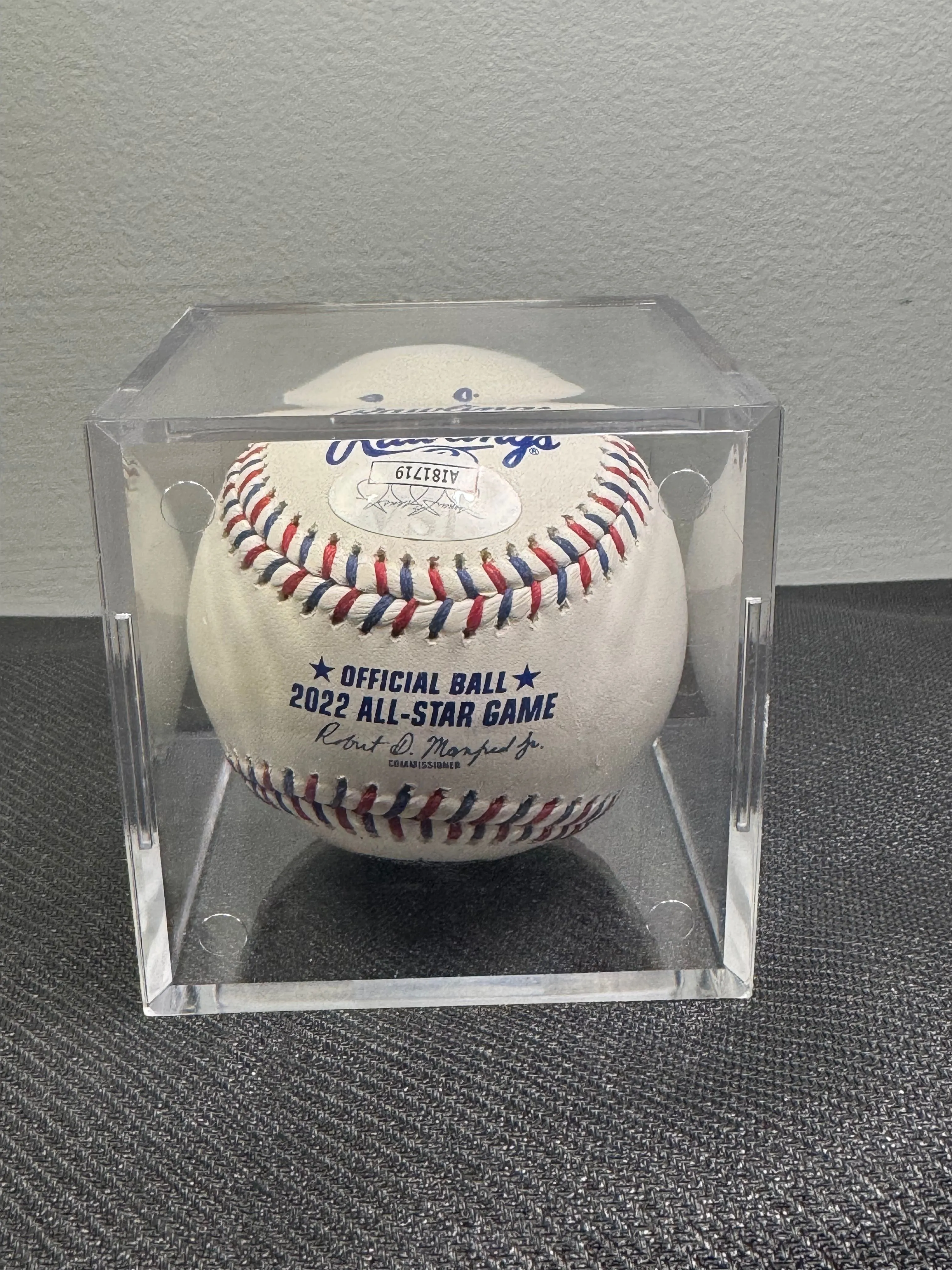 Product image for Luis Castillo Signed Auto Baseball (2022 All Star Game) JSA Cert