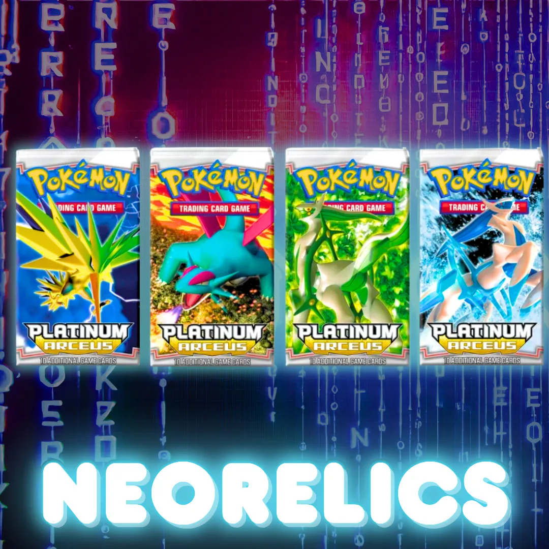 Product image for Platinum Arceus Art Set- 4 Pack Bundle (BOX FRESH)
