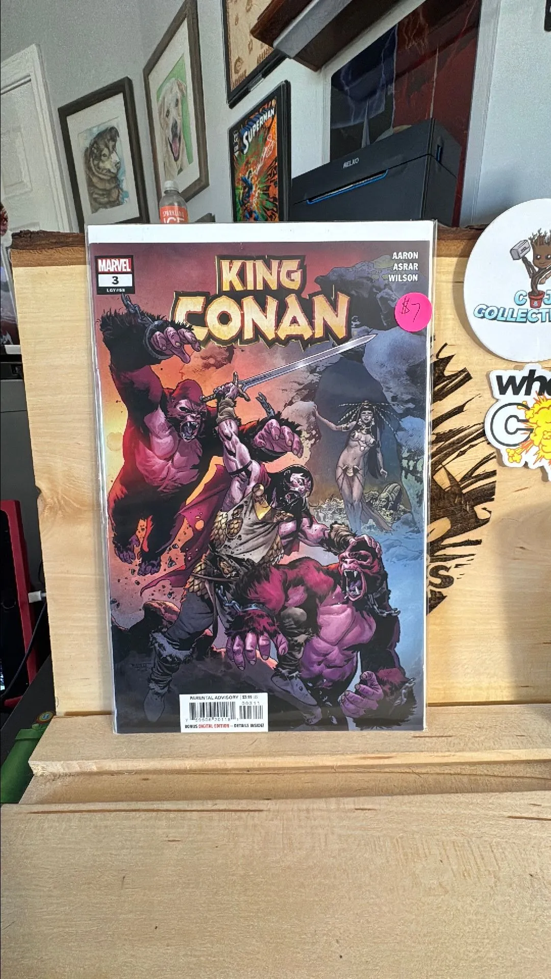 Product image for King Conan #5 (Regular Mahmud Asrar Cover), FMV $7💰🤑