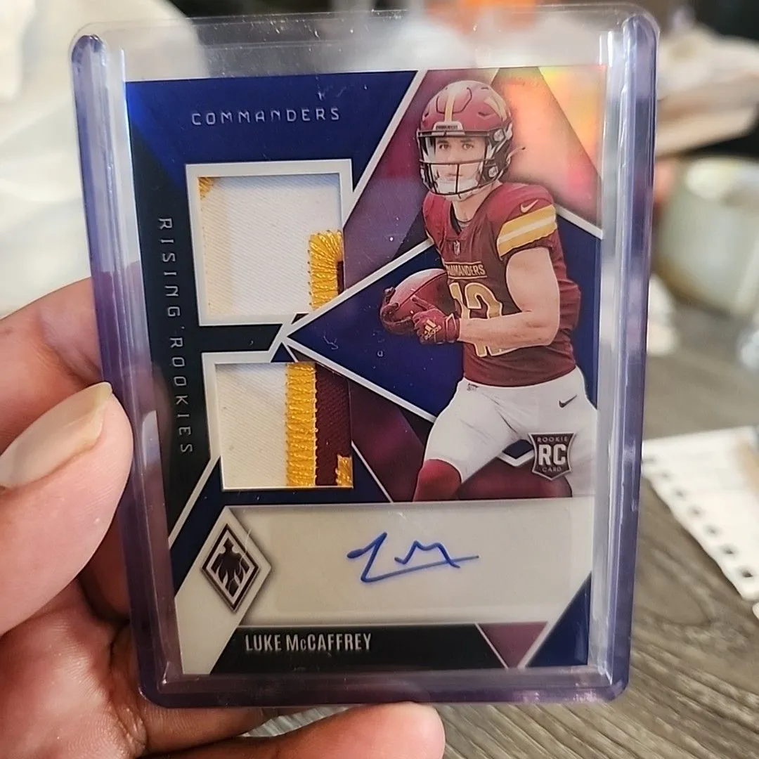 Product image for Luke Mccafferey!! Nasty Tri-Color Patch /49