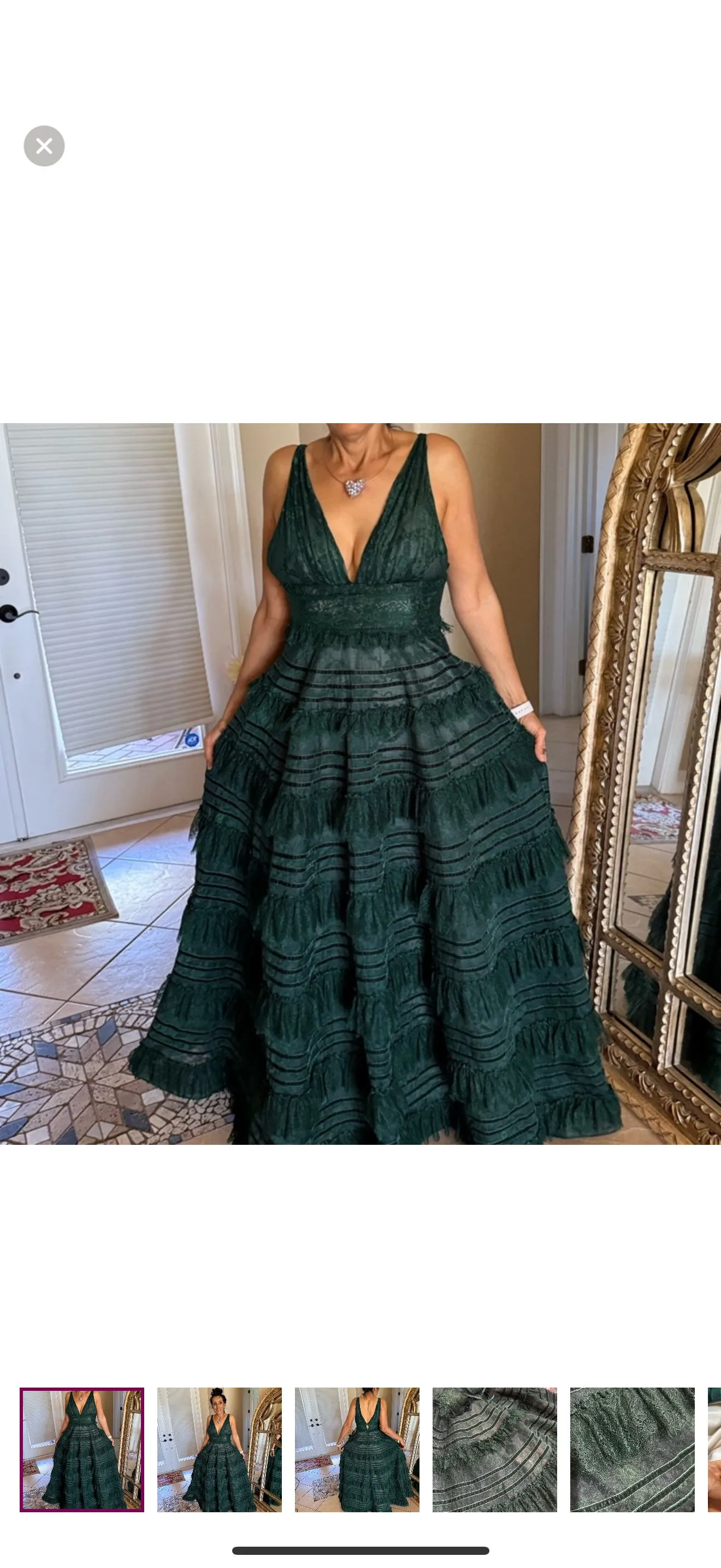 Product image for Mac DUGGAL maxi elegant dress new without tag size 2