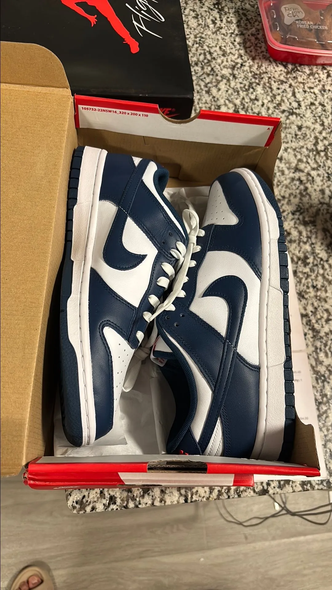 Product image for Nike dunk low valerian blue size 8