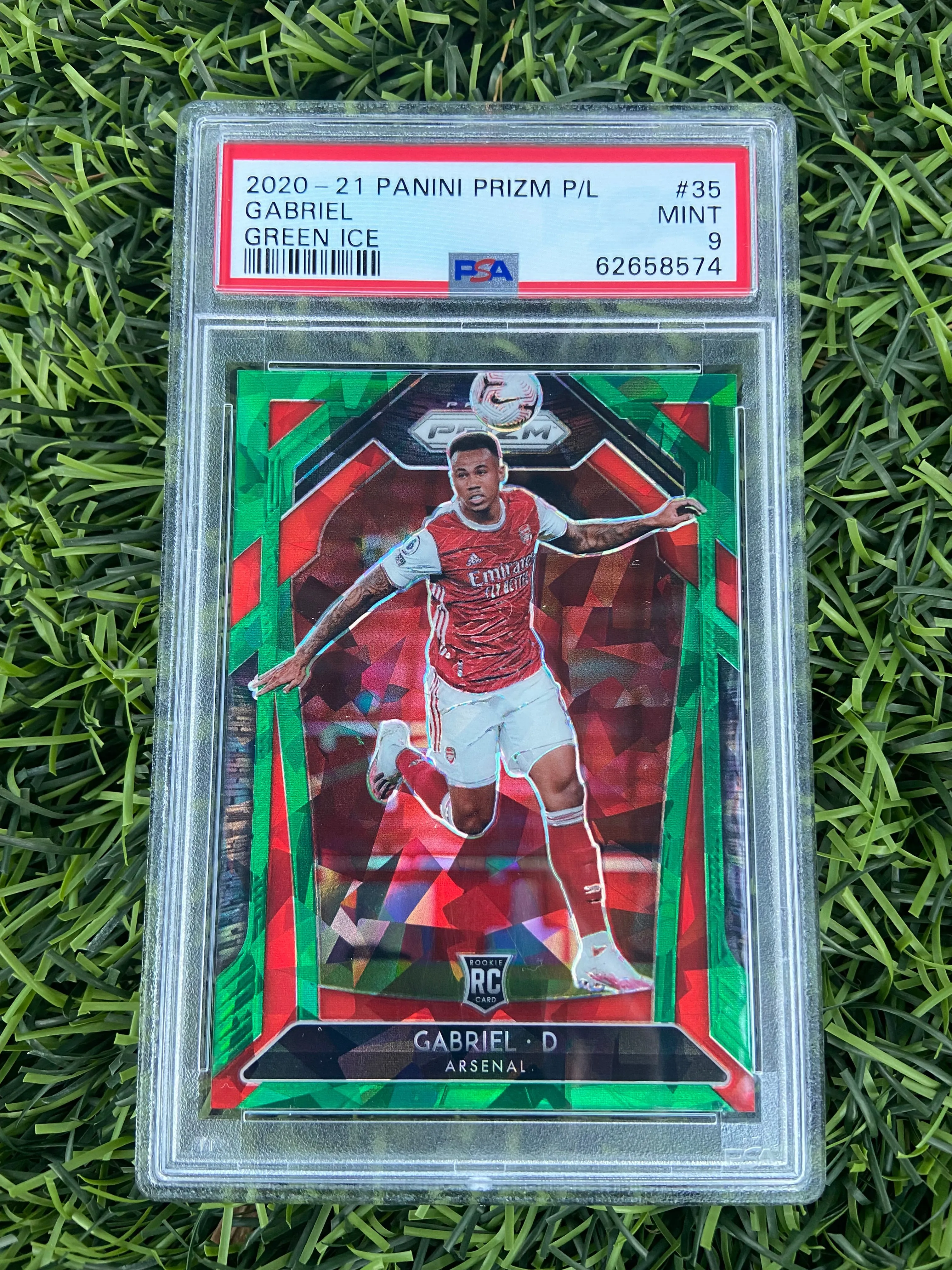 Product image for Gabriel Rookie Green Ice /49 PSA 9
