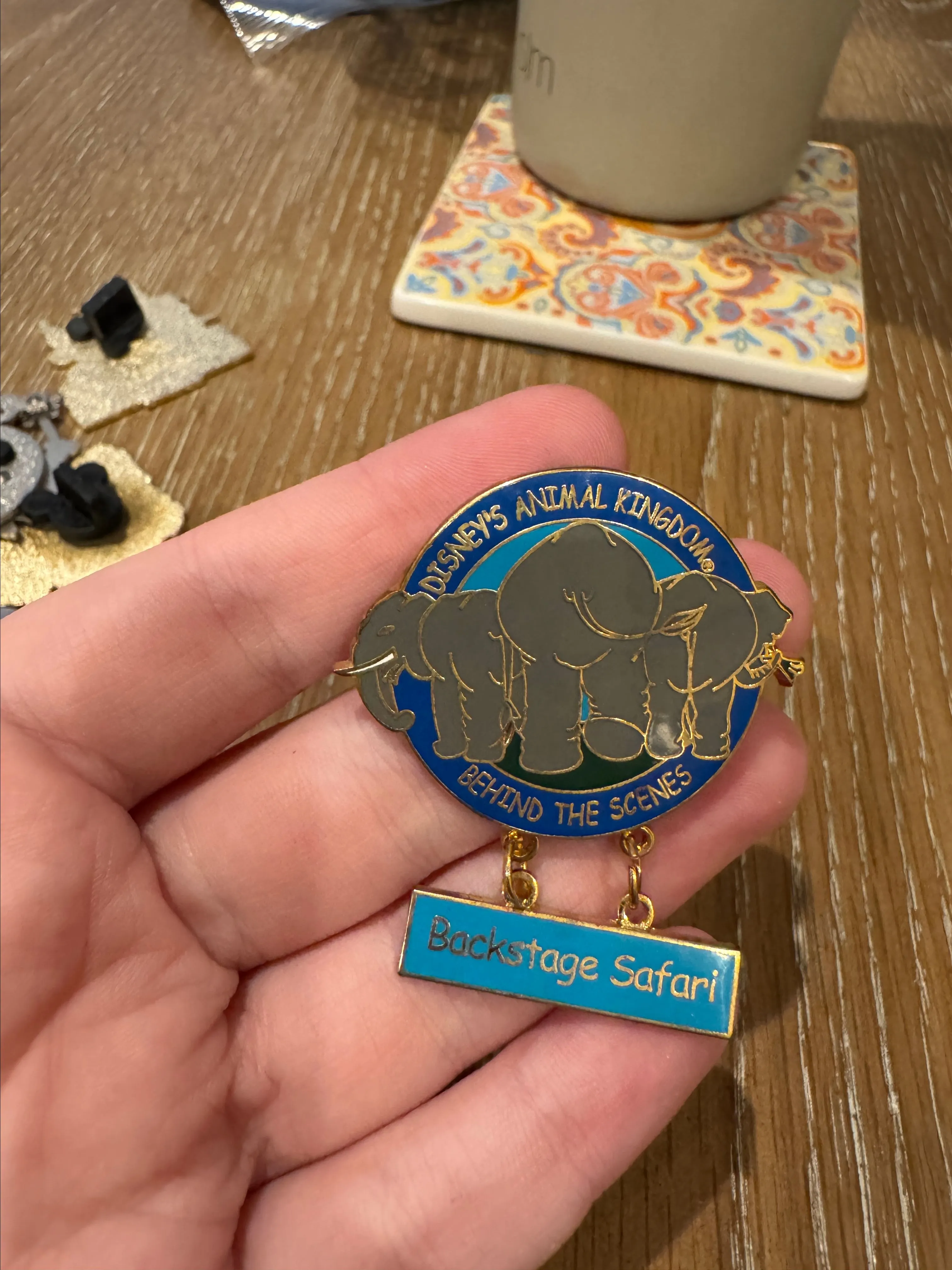 Product image for Disney's Animal Kingdom Behind the Scenes Backstage Safari Collectible Pin! 2006
