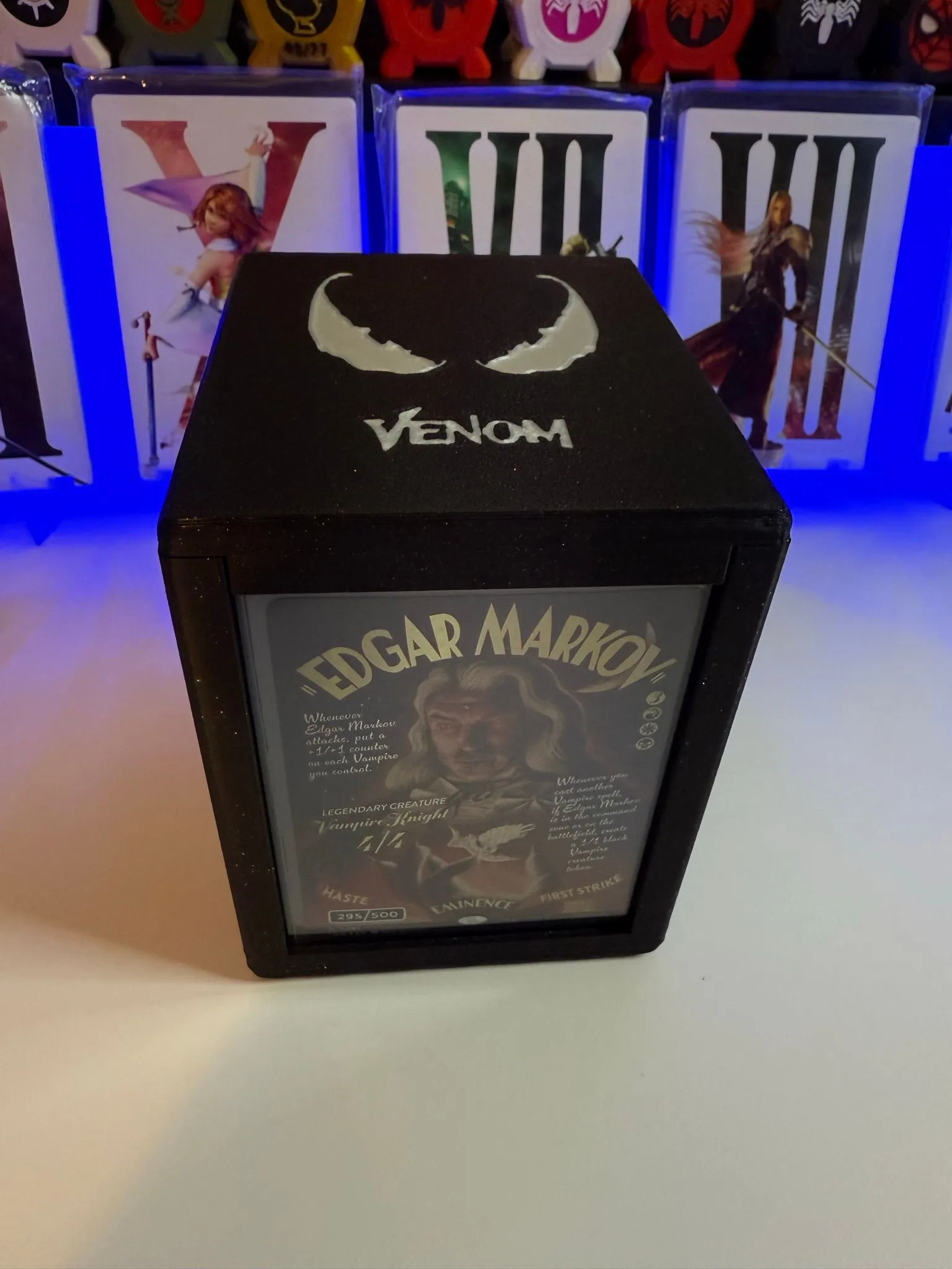commander mtg deck box Amazon.com: Magic: The Gathering Fallout Commander Deck Bundle – Includes  All 4 Decks (1 Hail Caesar, 1 Scrappy Survivors, 1 Science!, and 1 Mutant  Menace) : Toys & Games main image 1