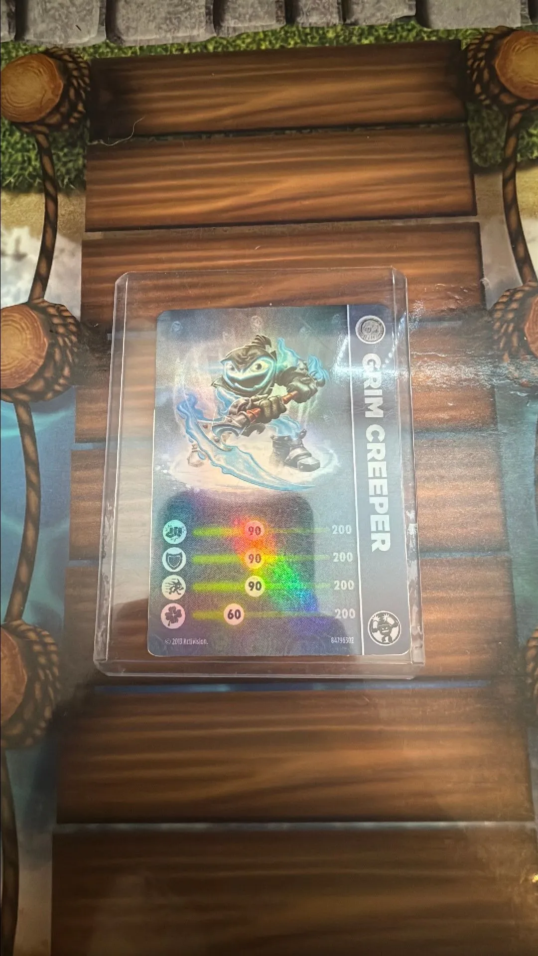 Product image for Lightcore Grim Creeper Stat Card