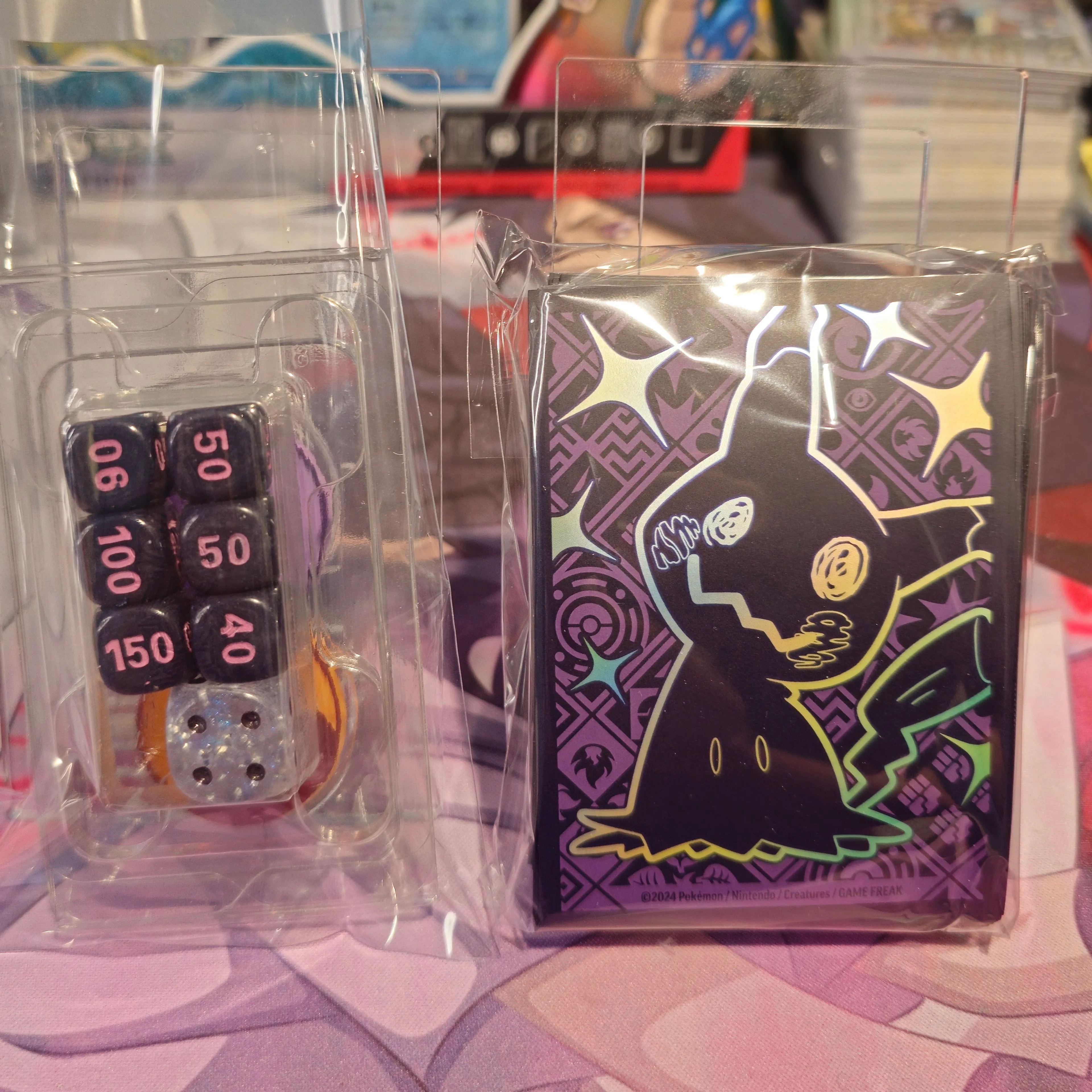 Product image for Pokemon Sleeve, Dice, damage dice and condition marker