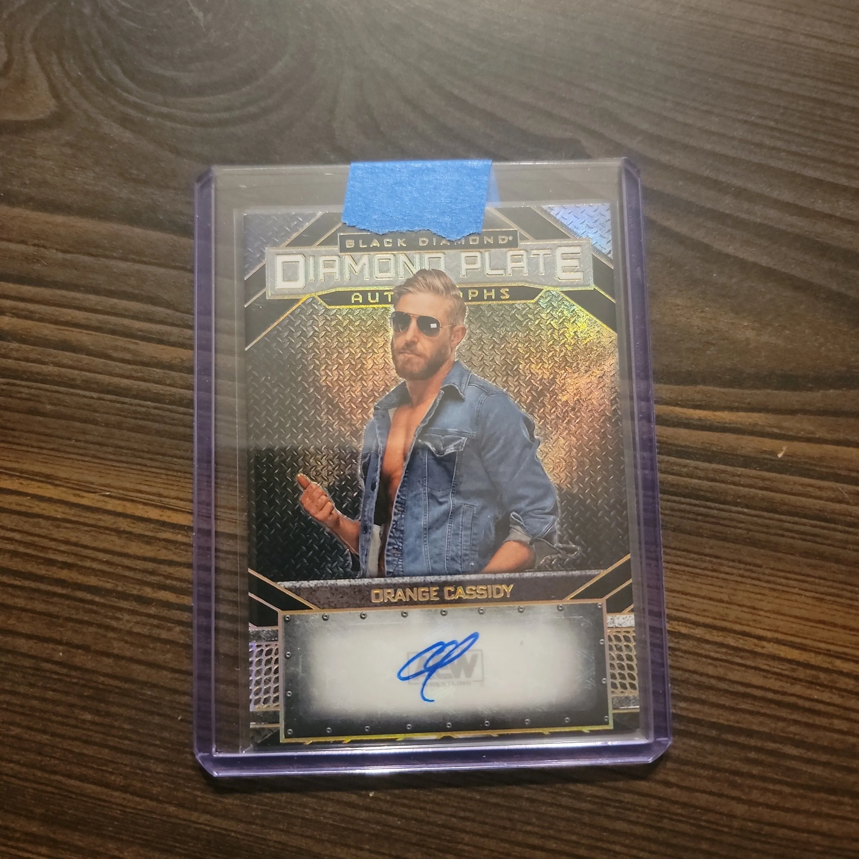 Product image for Orange Cassidy Diamond Plate Auto /25