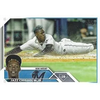 Product image for 2023 Topps Jazz Chisholm Jr. #172 Miami Marlins