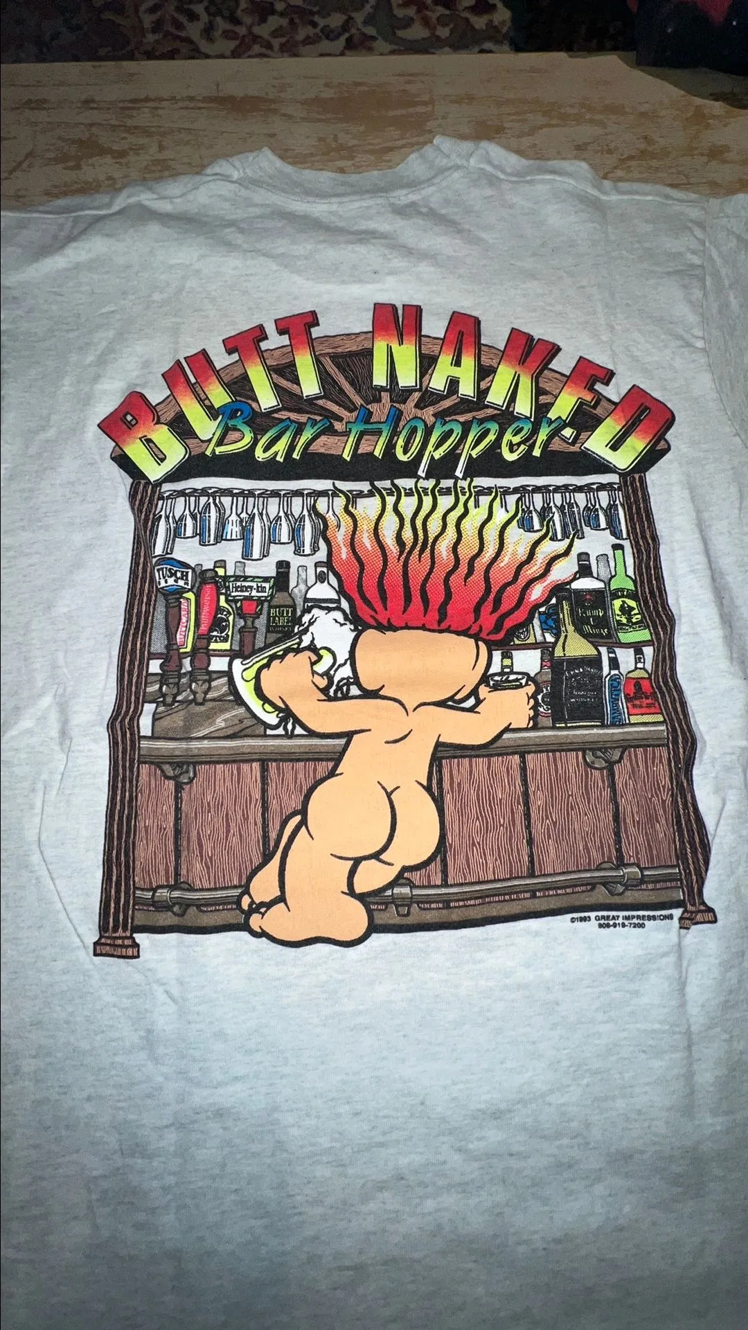 Product image for 01: 90s BUTT NAKED BAR HOPPER - L (20X29)