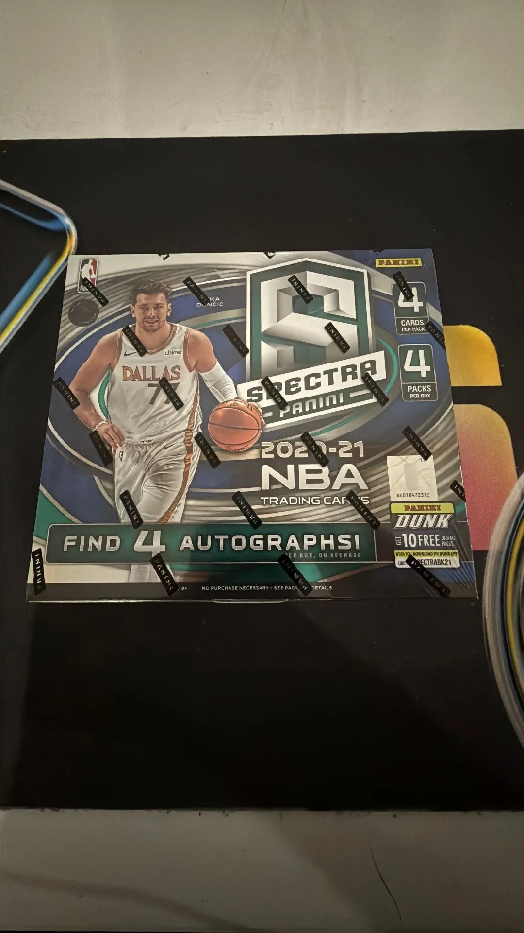 Product image for 2020 Panini Spectra Basketball NBA Hobby Box