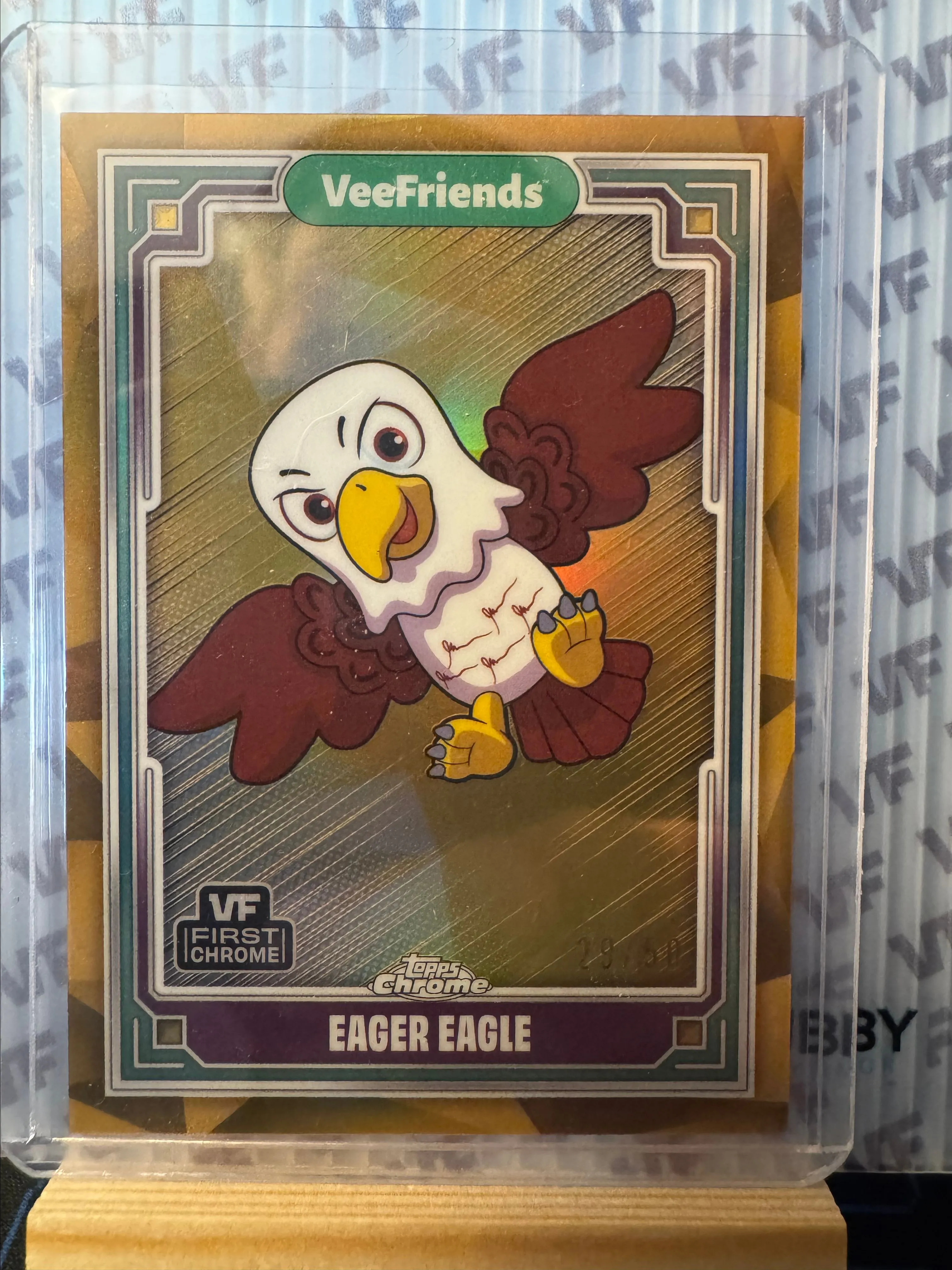 Product image for Veefriends Top Chrome EAGER EAGLE 29/50
