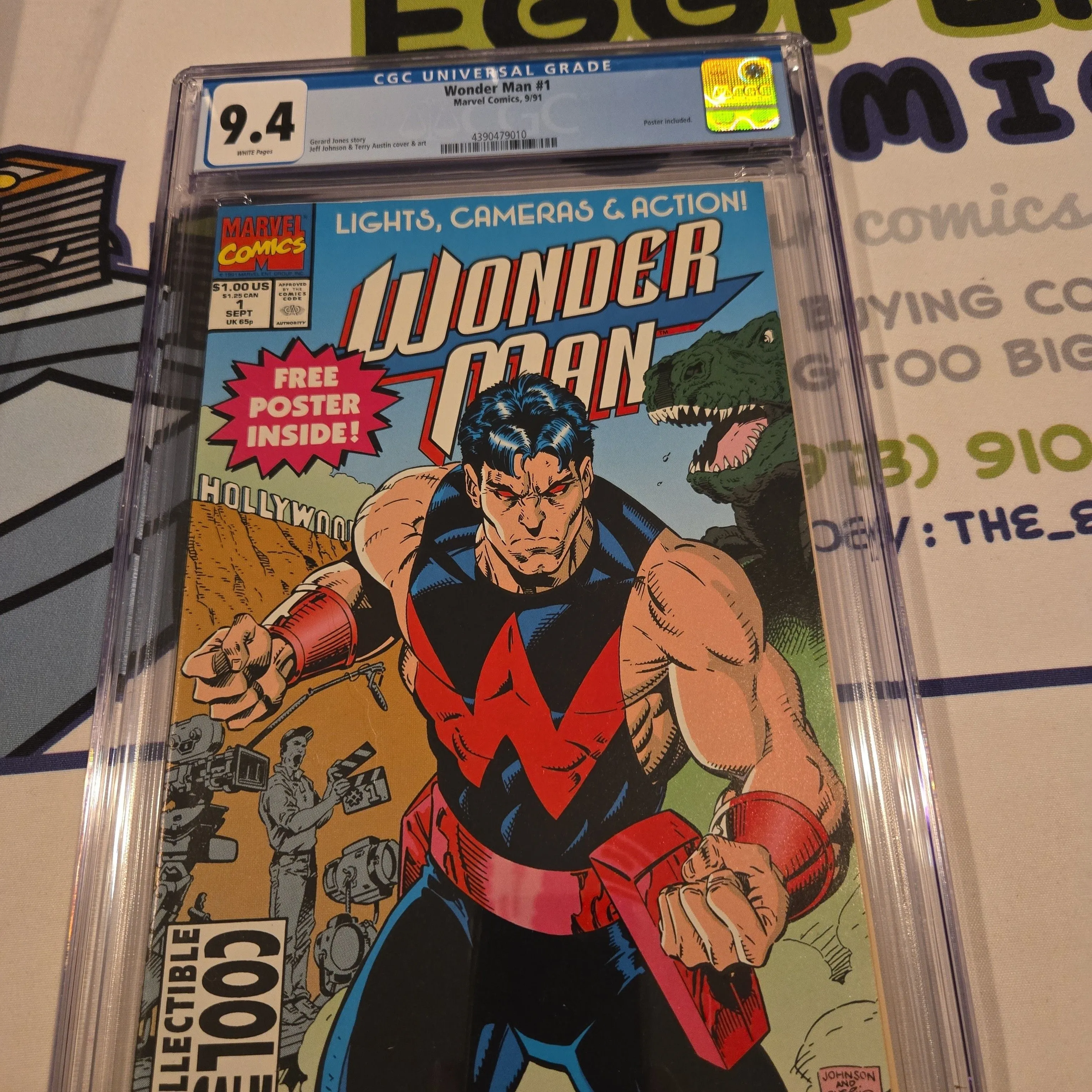 Product image for Wonder Man #1 CGC 9.4