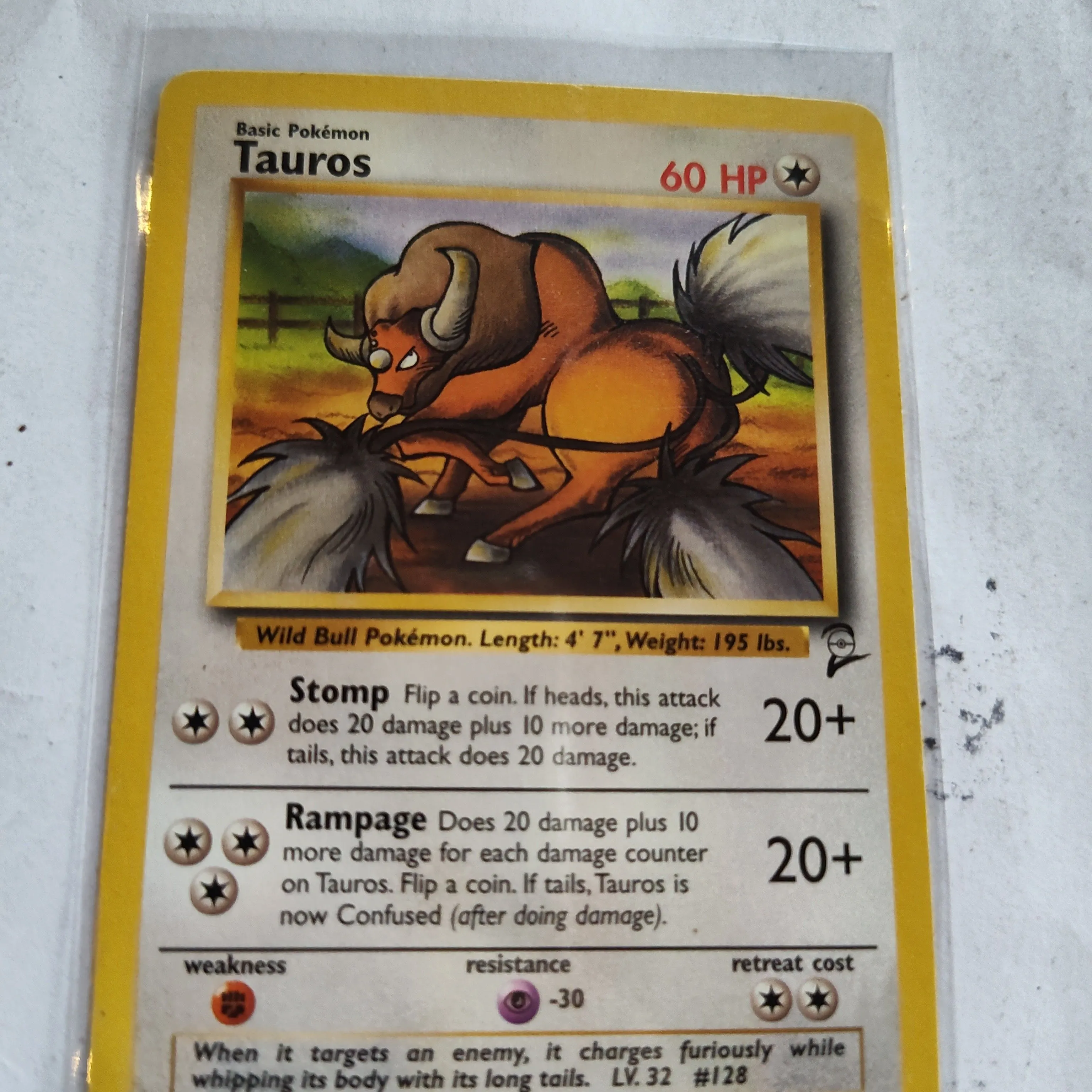 Product image for Pokemon Tauros 62/130