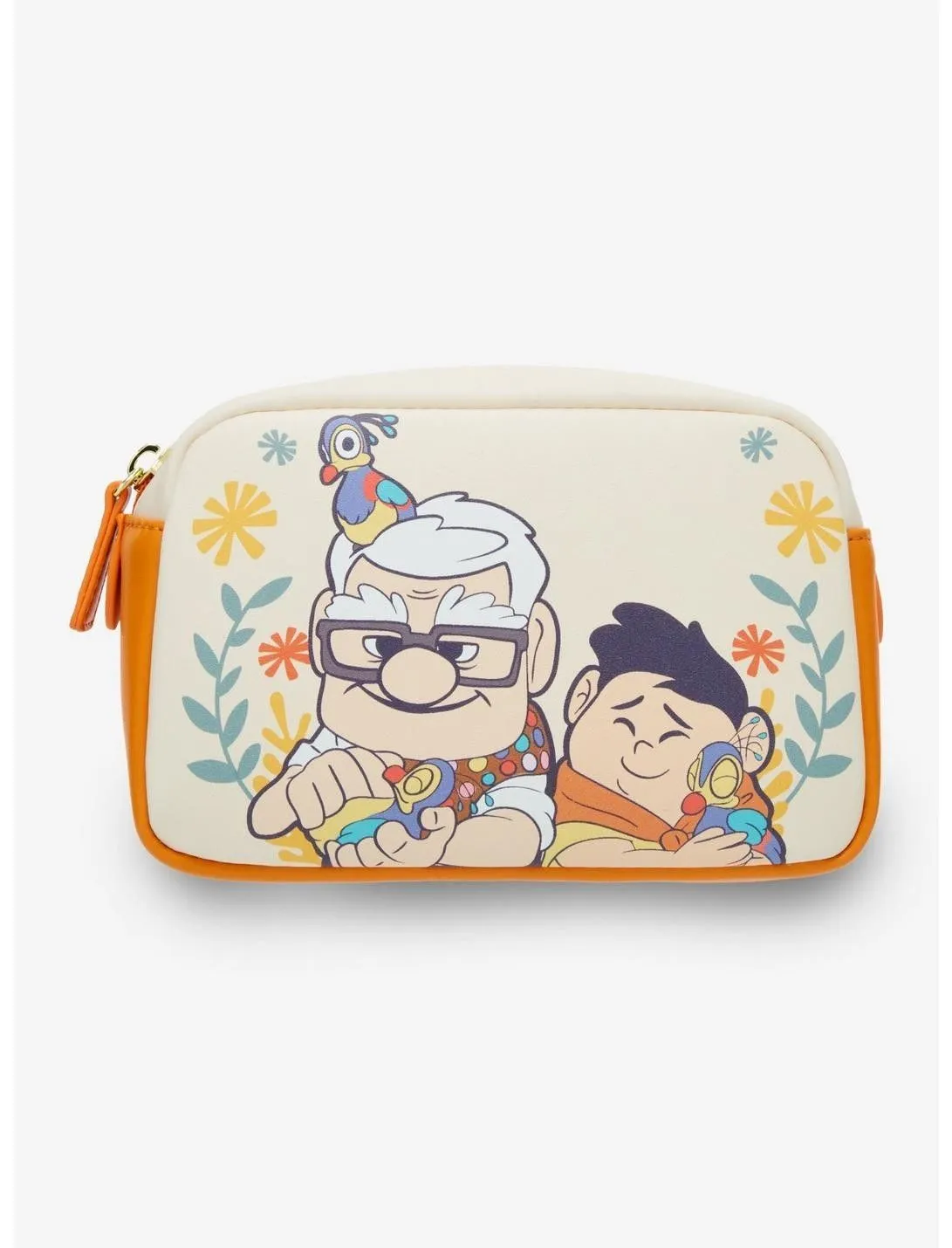 Product image for Loungefly Disney Pixar Up Carl & Russell Cosmetic Bag NWT