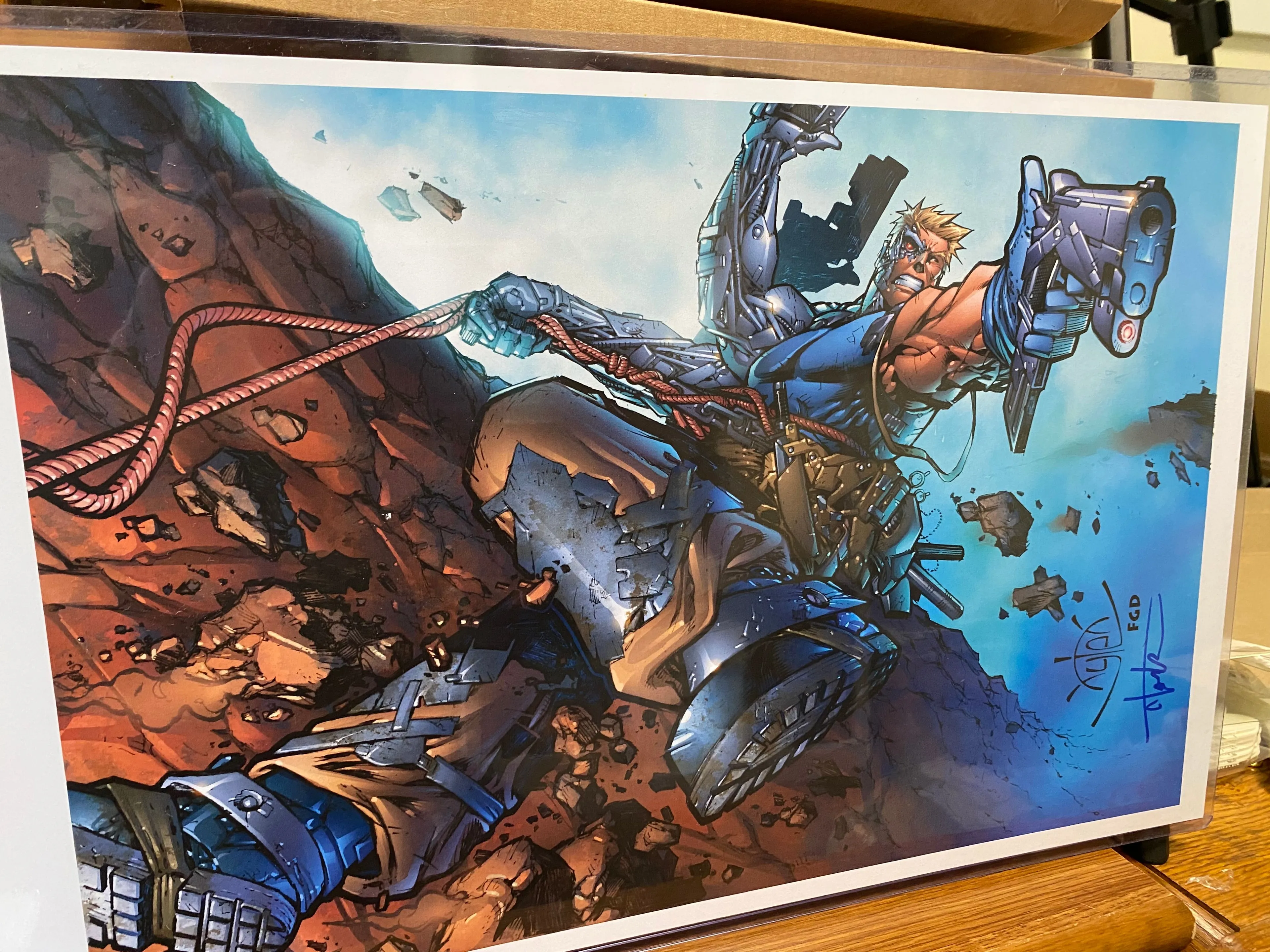 Product image for Tyler Kirkham 11x17 signed Art Print with COA