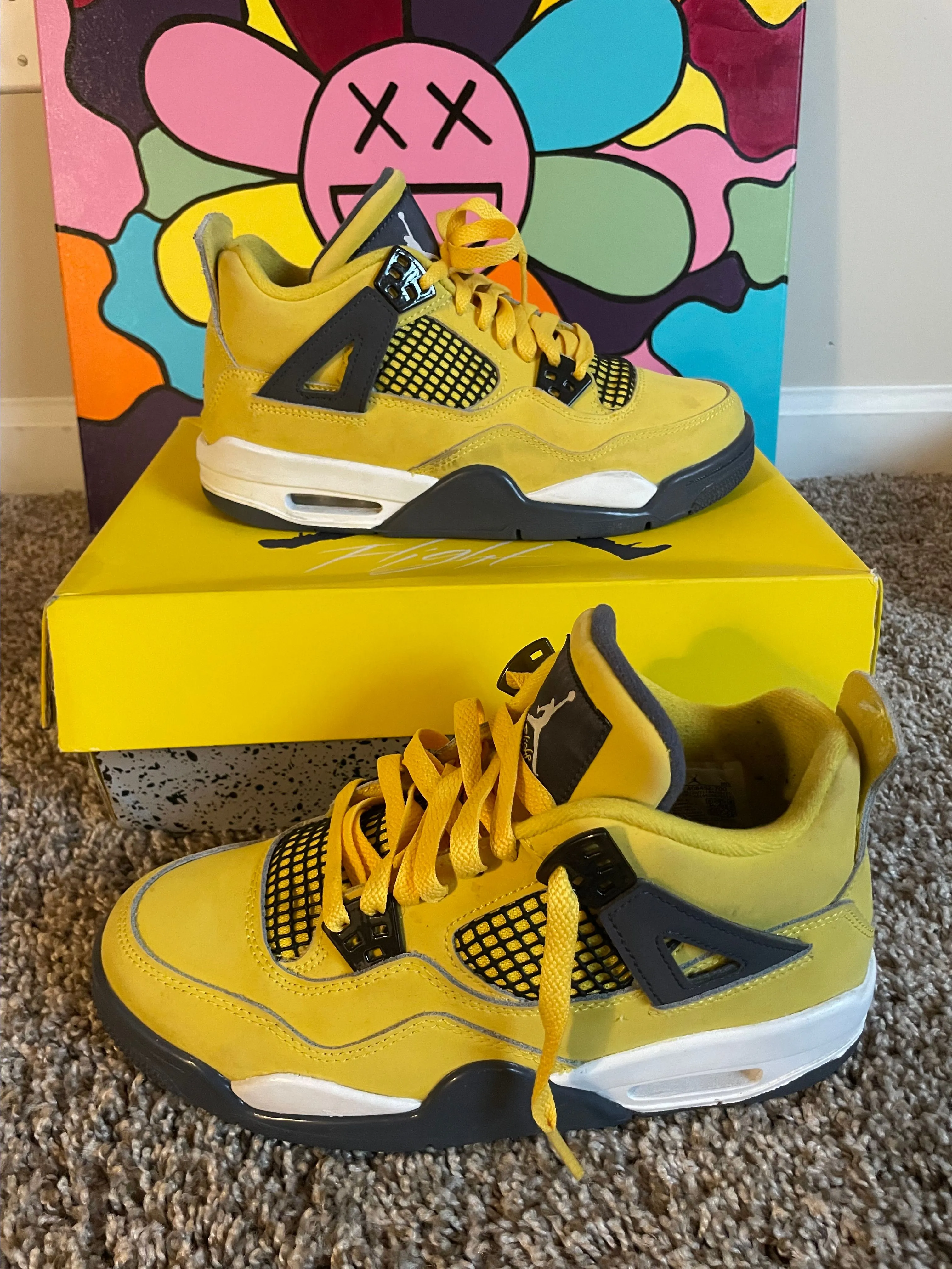 Product image for Jordan 4 Lighting GS Sz 5.5y