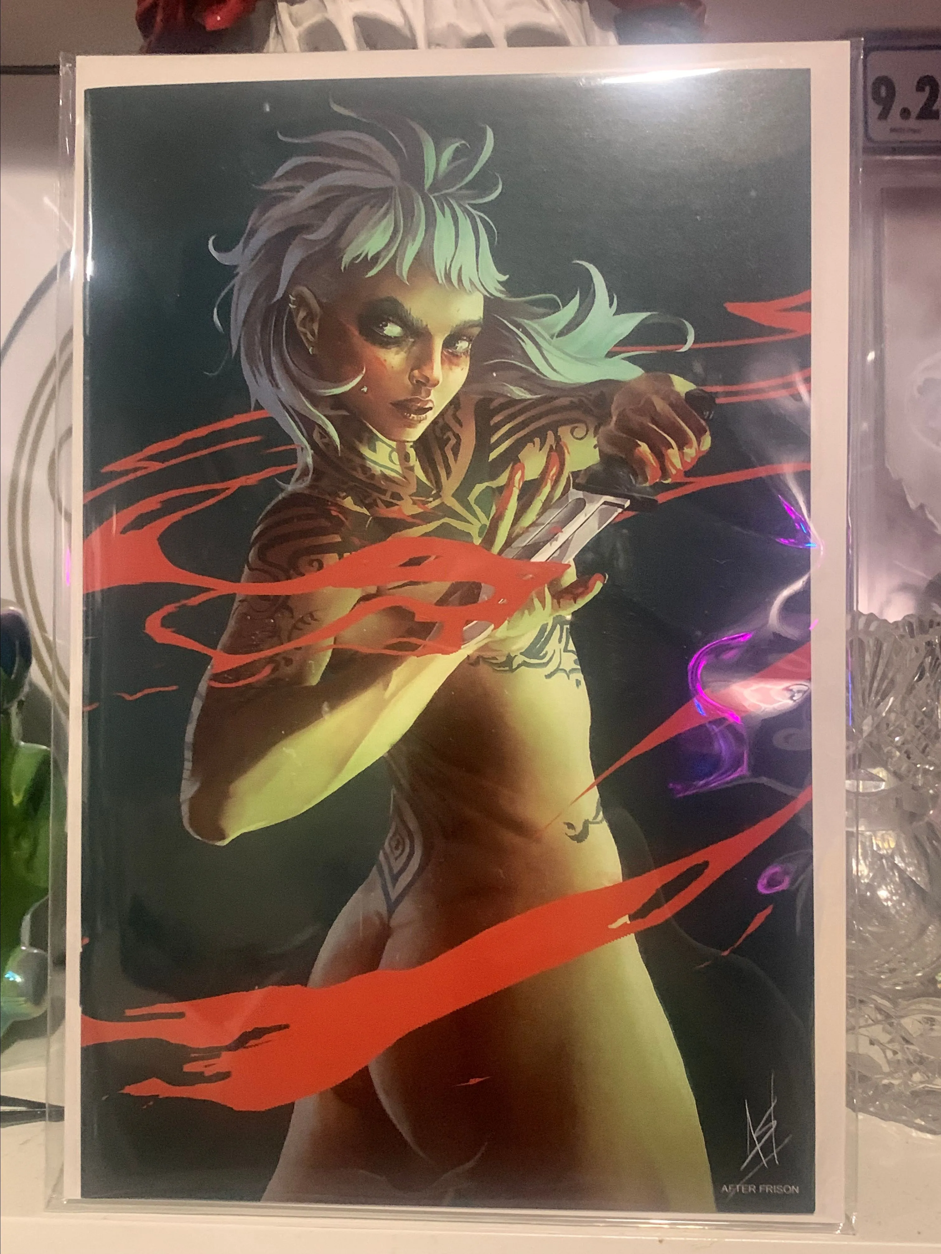 Product image for W0RLDTR33 #4 Anna Marcano - The Comic Corner - Virgin limited to 300 12/300