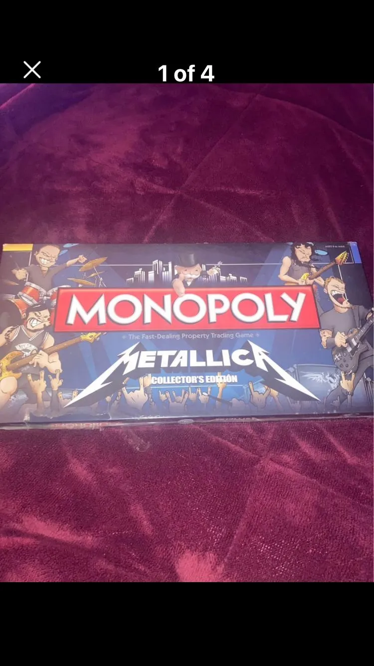 Product image for 1.Metallica Monopoly Collectors Edition 2011 New