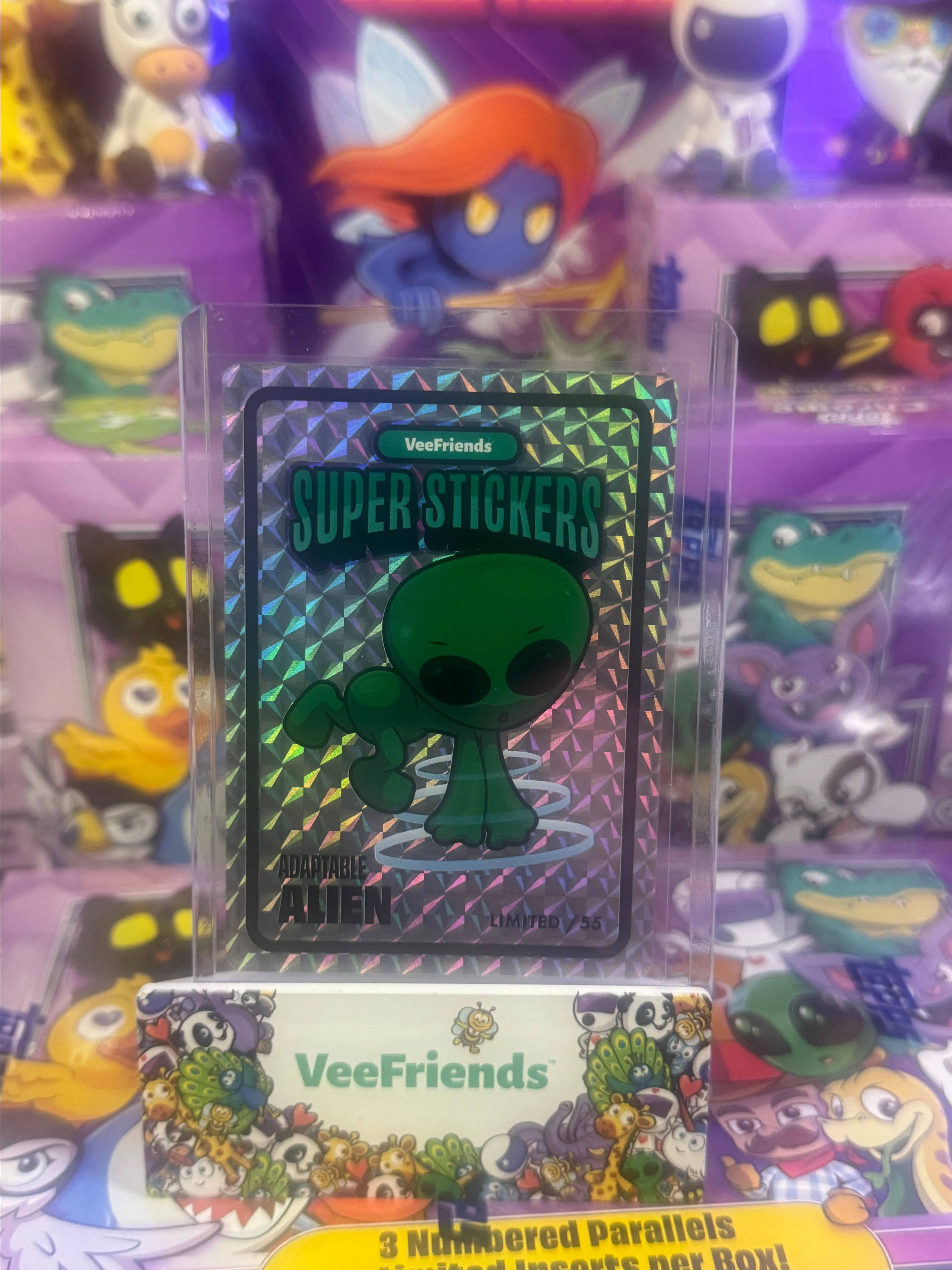 Product image for Veefriends Adaptable Alien Super Sticker - /55 Cosmic - NYCC 2024 Exclusive