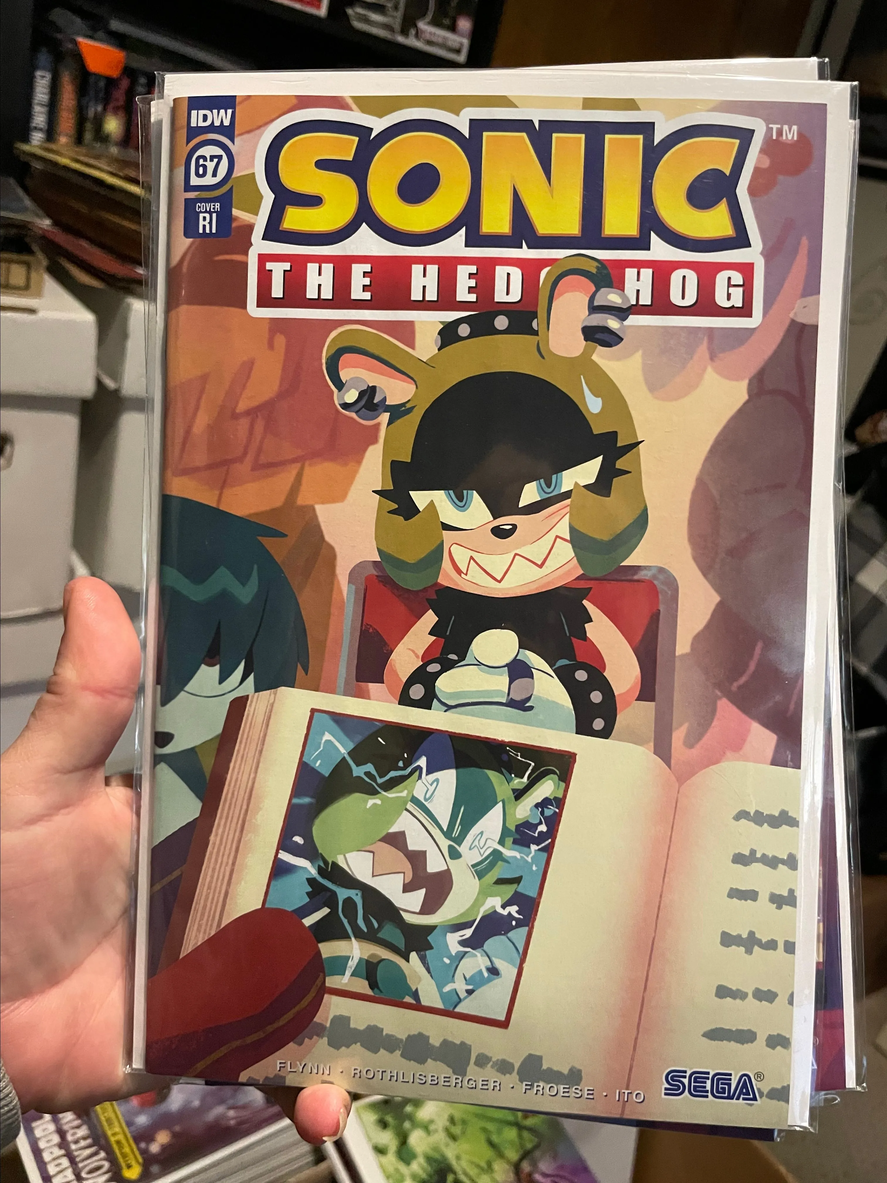 Product image for Sonic the Hedgehog, Vol. 3 #67 - 1:10 Variant