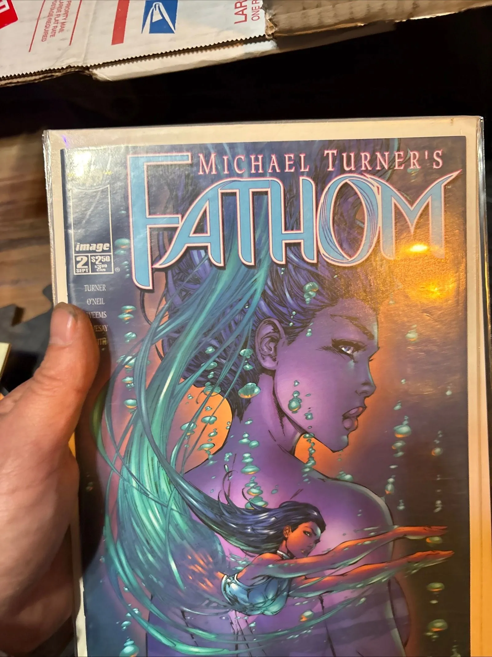 Product image for MICHAEL TURNER'S FATHOM #2 1998 TOP COW IMAGE (#10)