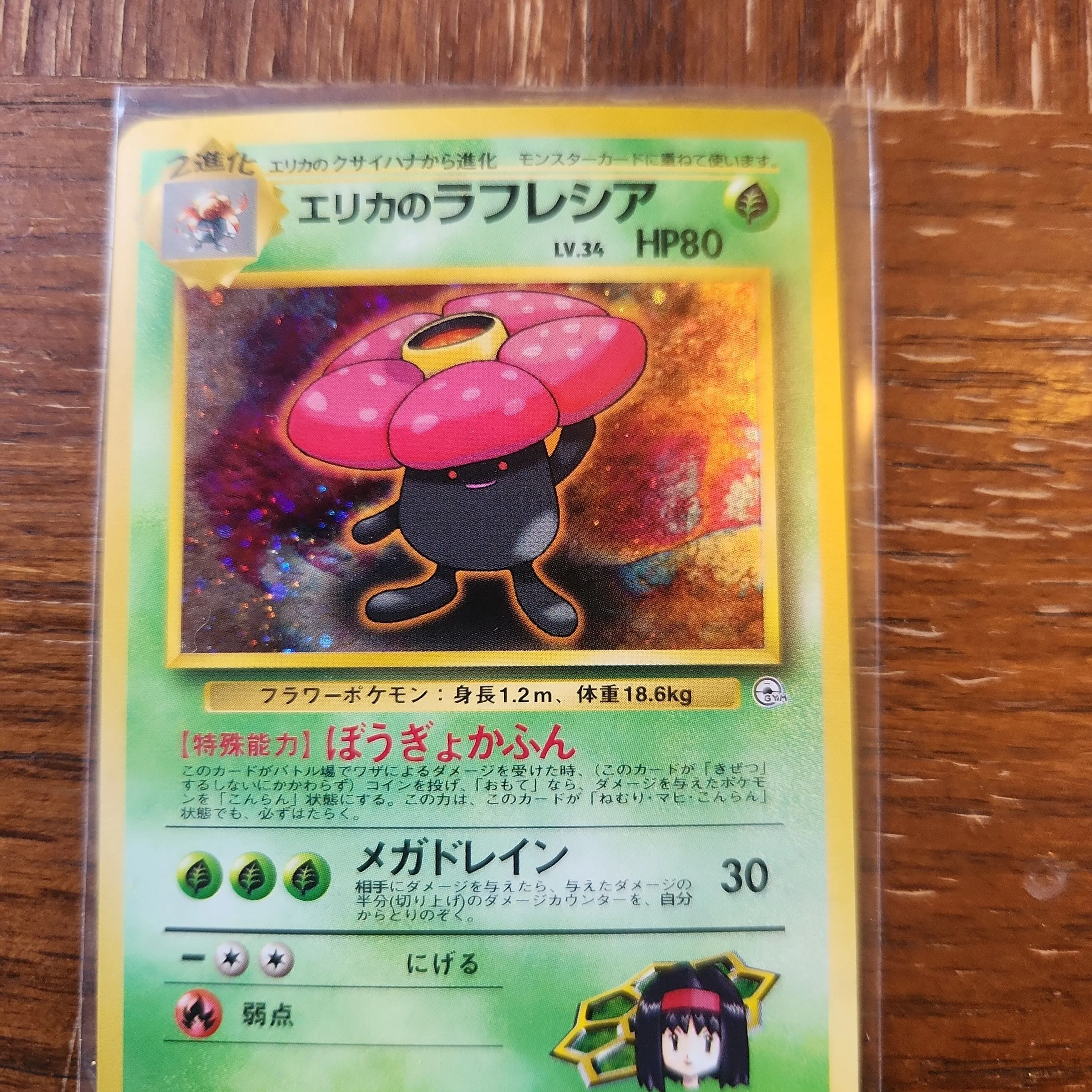 Product image for vintage holo gym heros