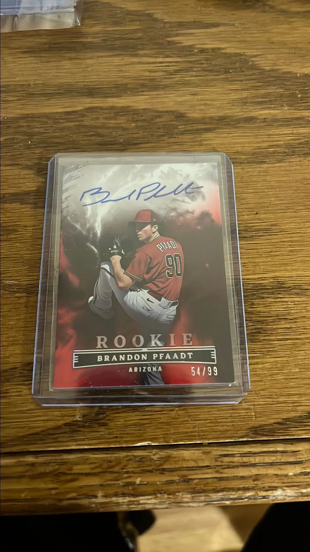 Product image for 2023 Brandon Pfaadt On Card Auto /99