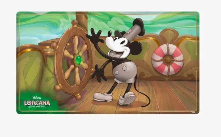 Product image for Lorcana - Playmat - Steamboat Mickey