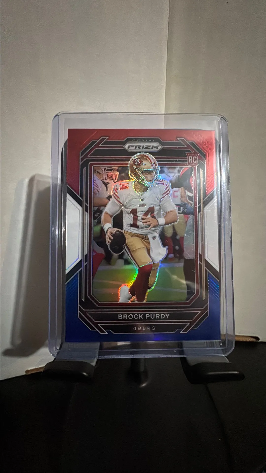 Product image for Brock Purdy 2022 Prism, Red White Blue