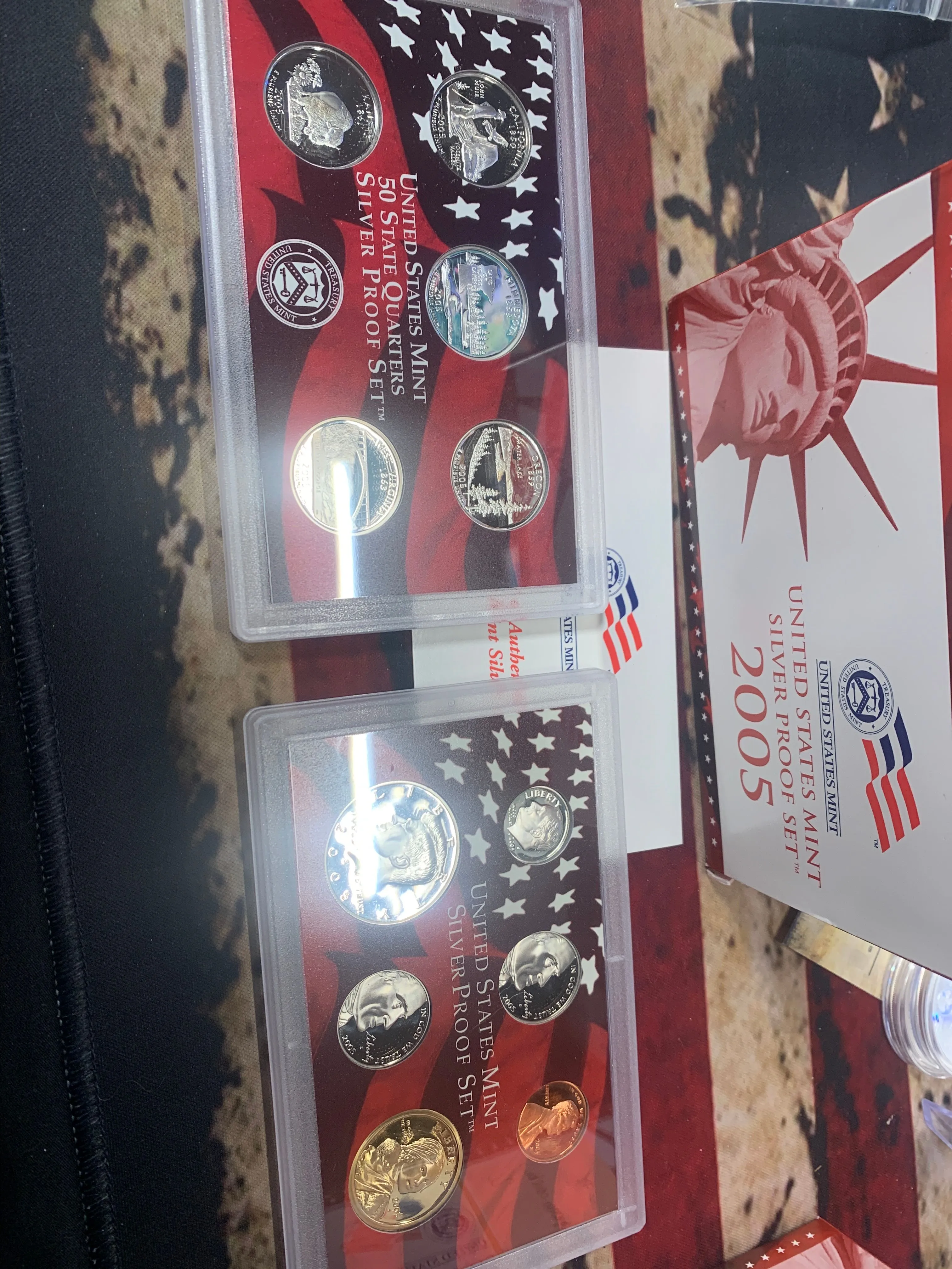 Product image for 2005 United States Silver proof set ogp