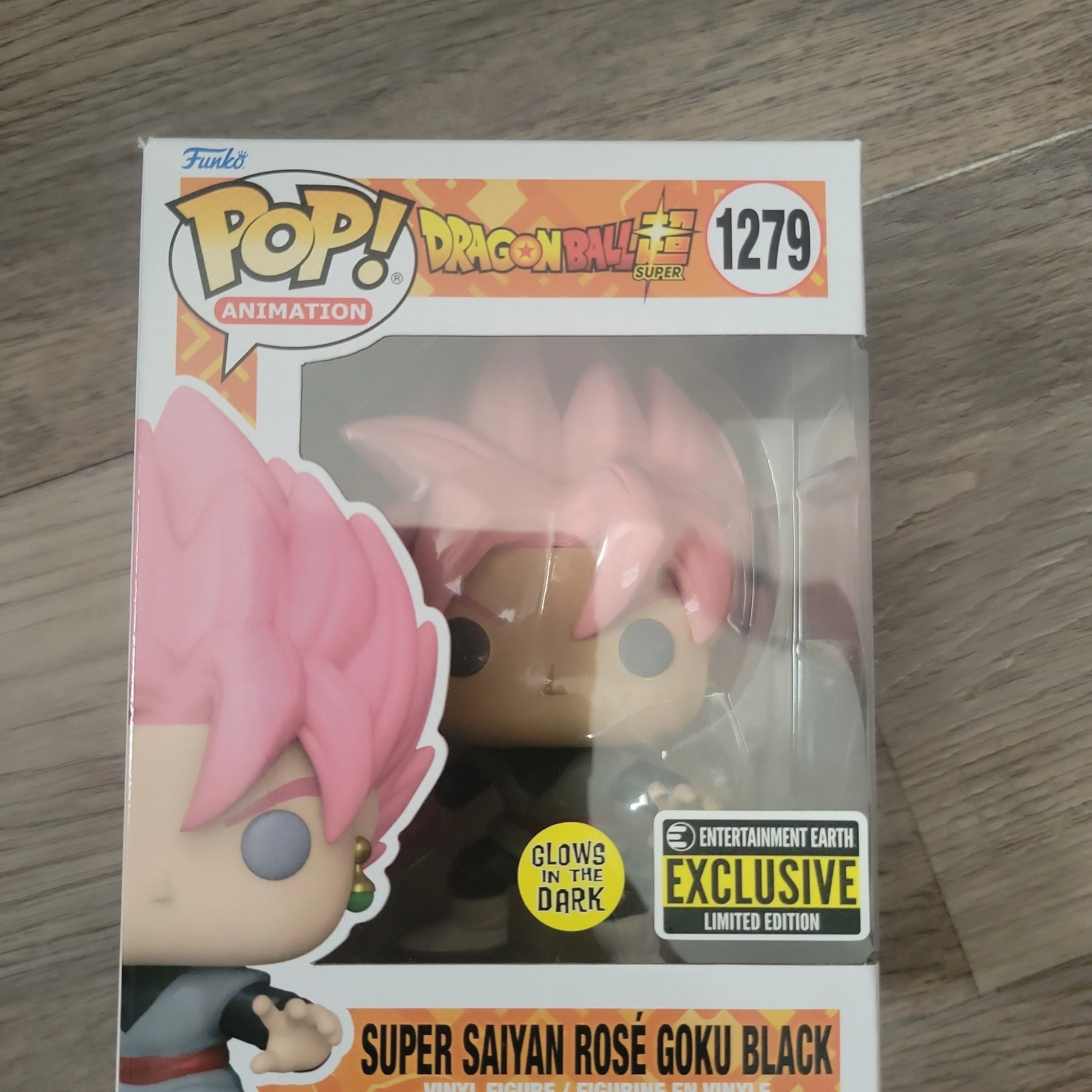 Product image for super saiyan rose goku black GITD 