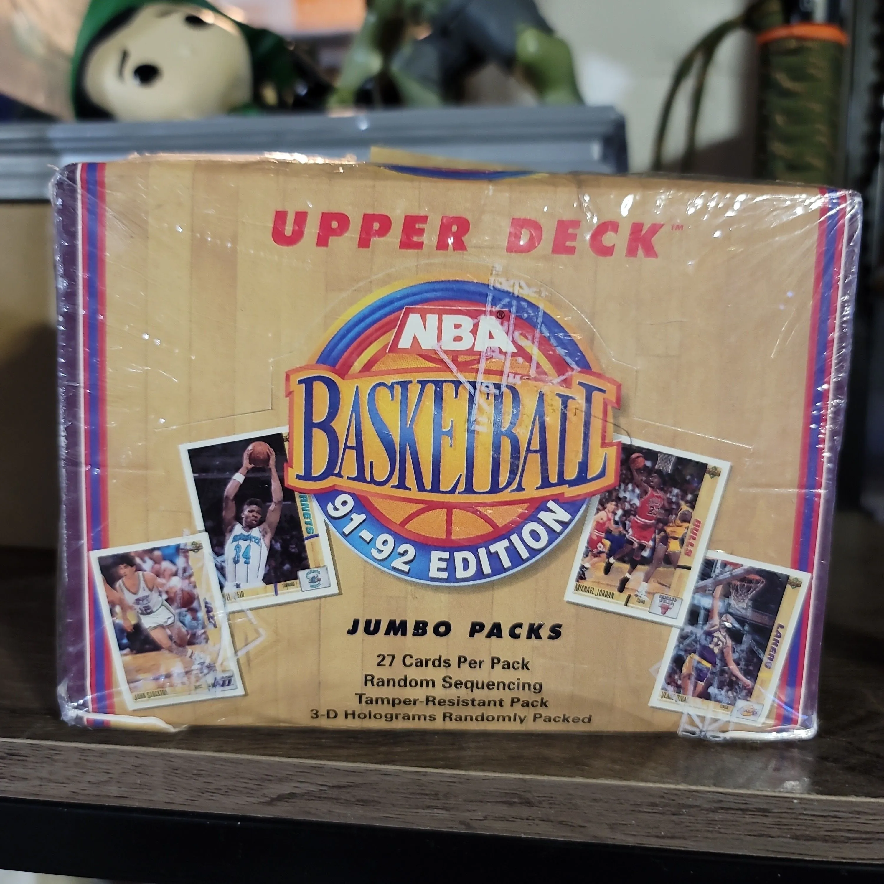 Product image for UPPER DECK NBA BASKETBALL 91-92 EDITION
