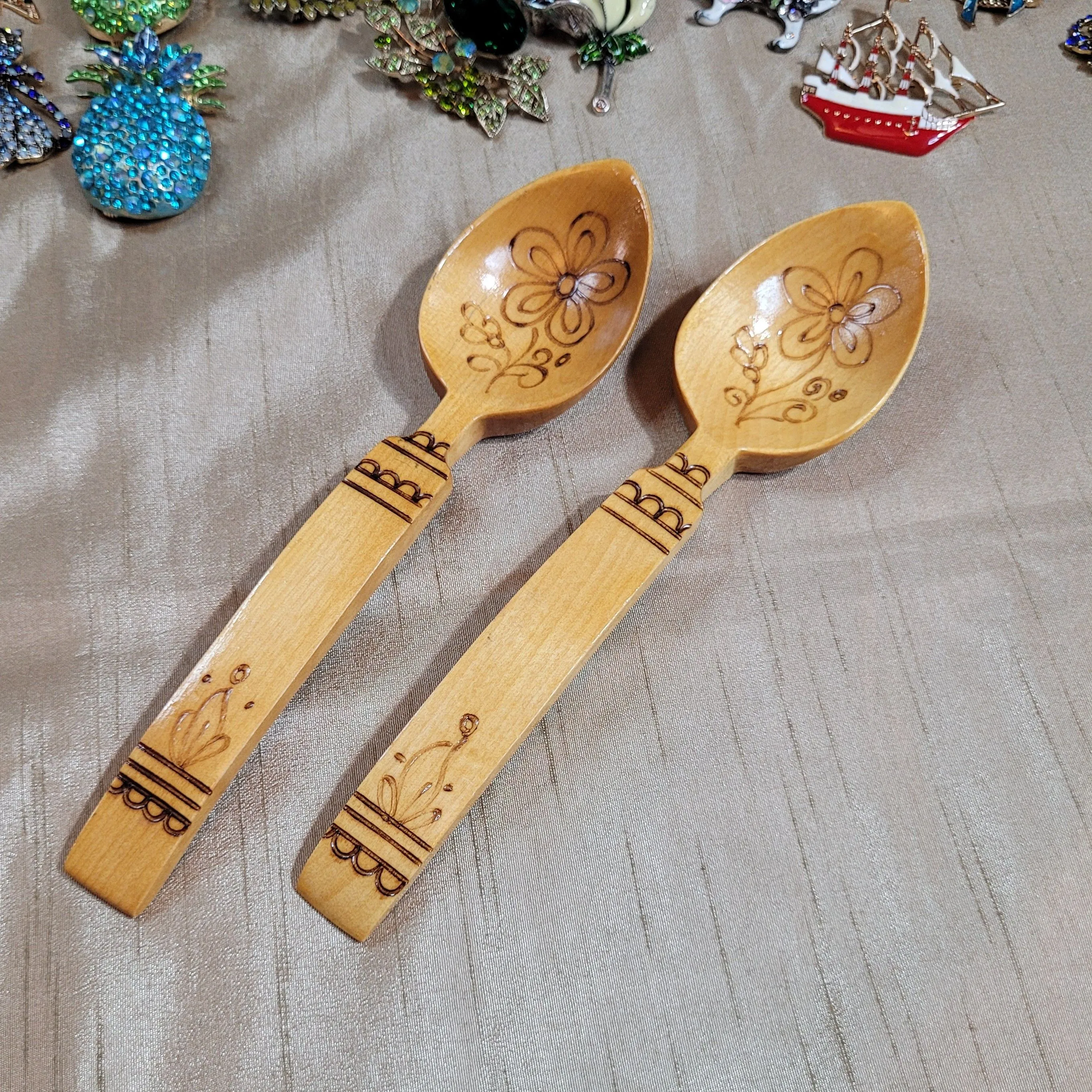 Product image for #032 wooden spoon decor