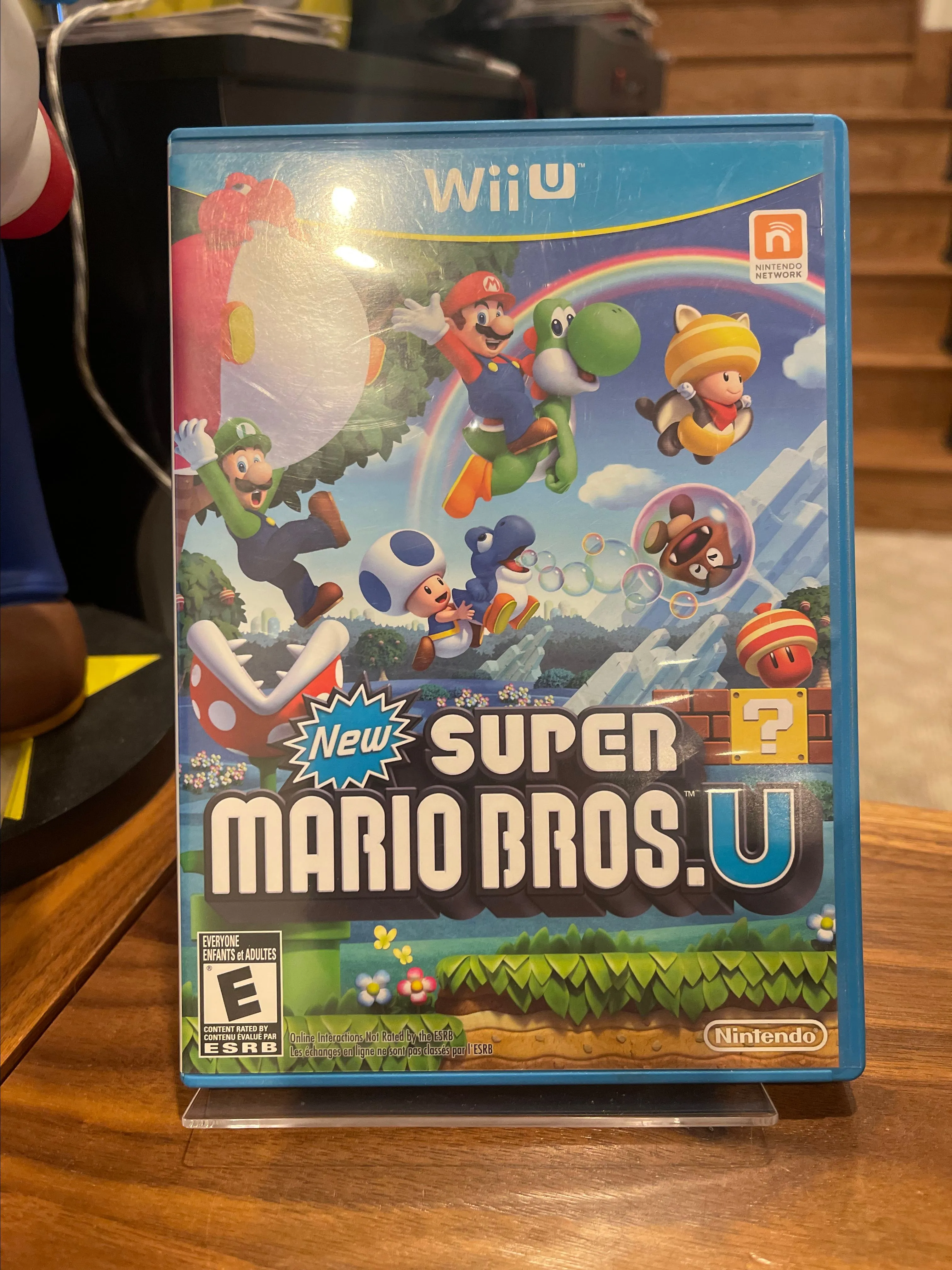 Product image for New Super Mario Bros U, CIB, for Wii U