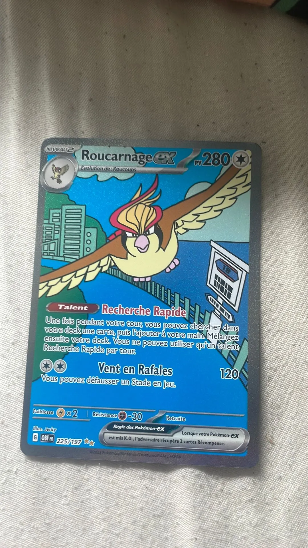 Product image for Carte roucarnage ex full art
