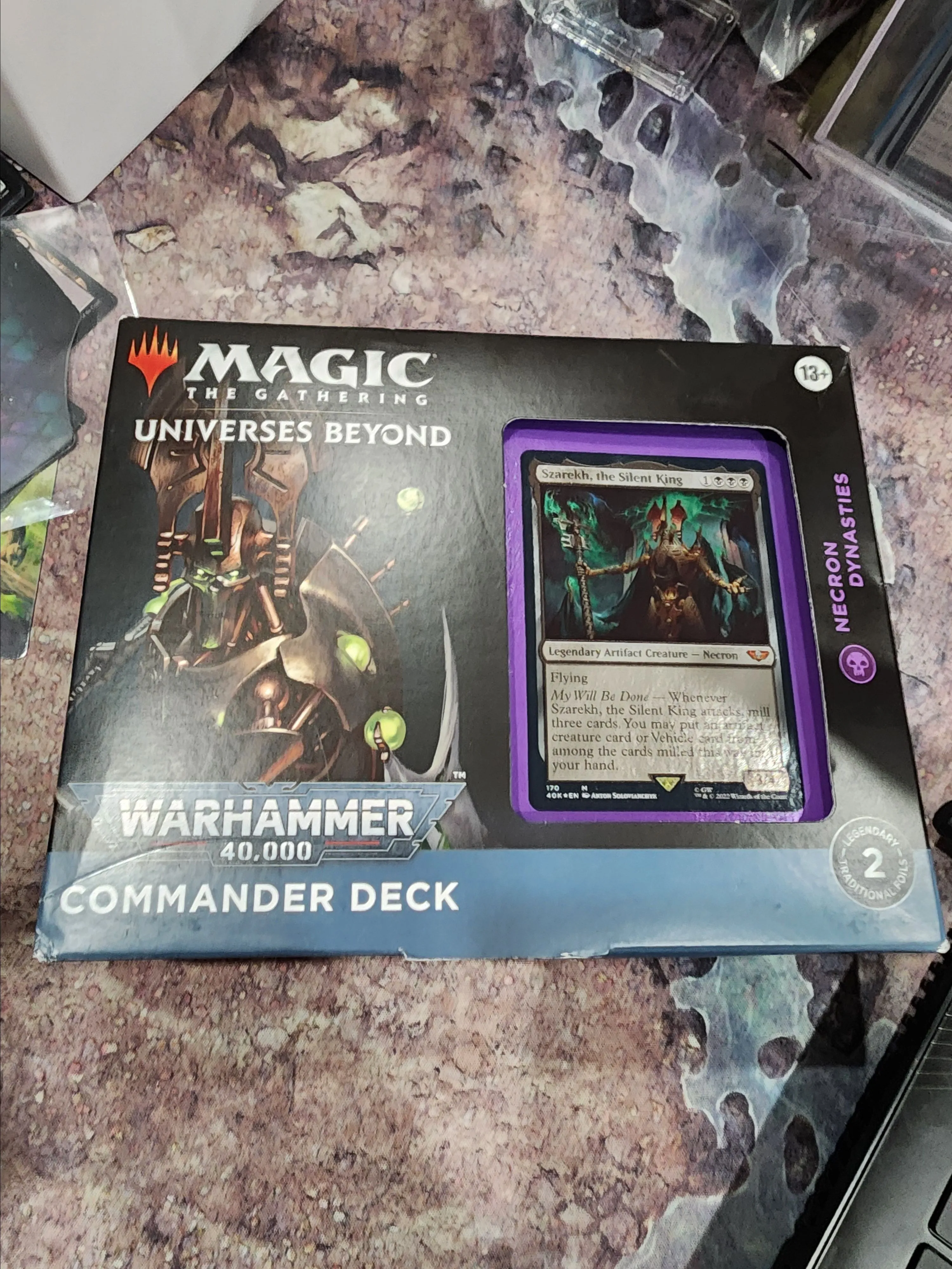 MTG Commander Deck 40k Necron Dynasties  Whatnot: Shop, Sell, Connect