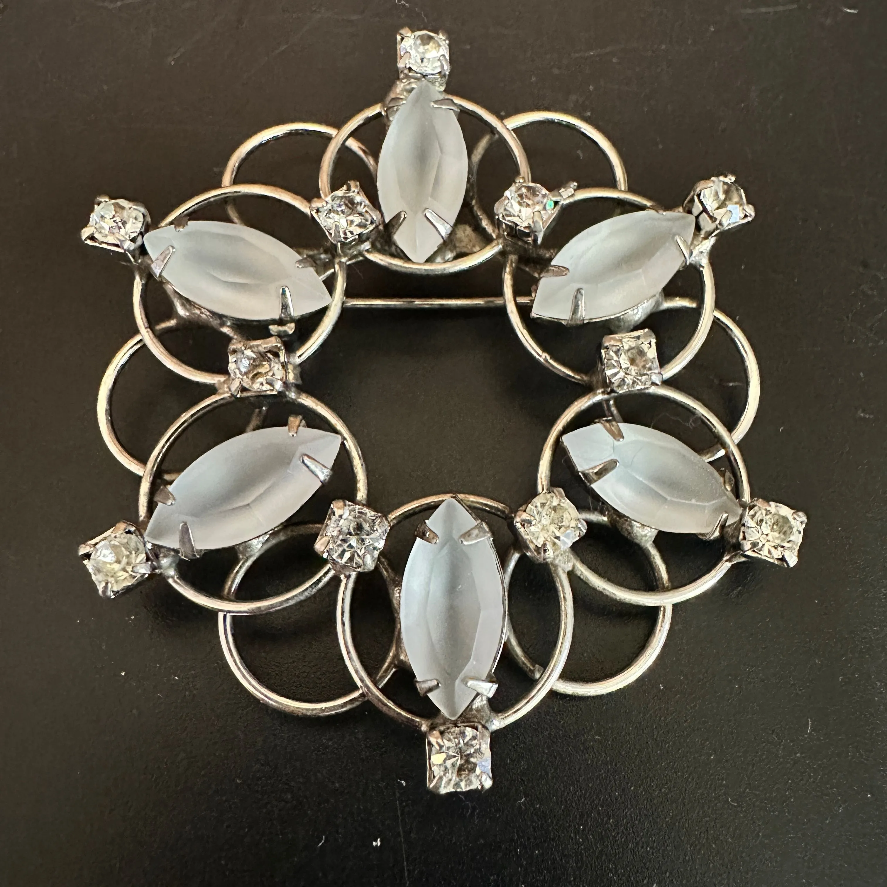 Product image for Frosted Circles Brooch