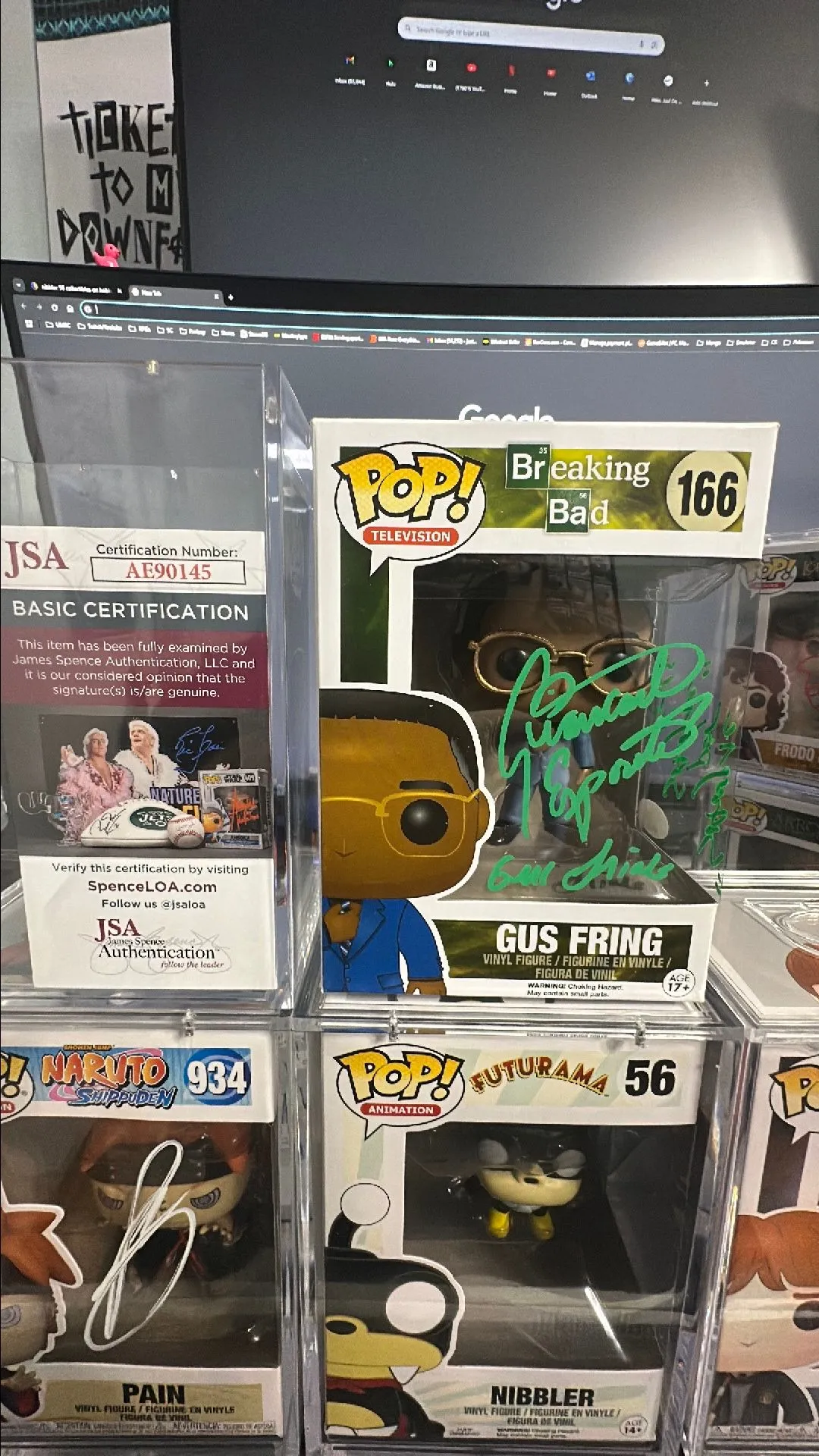 Product image for Gus Fring signed by Giancarlo Esposito