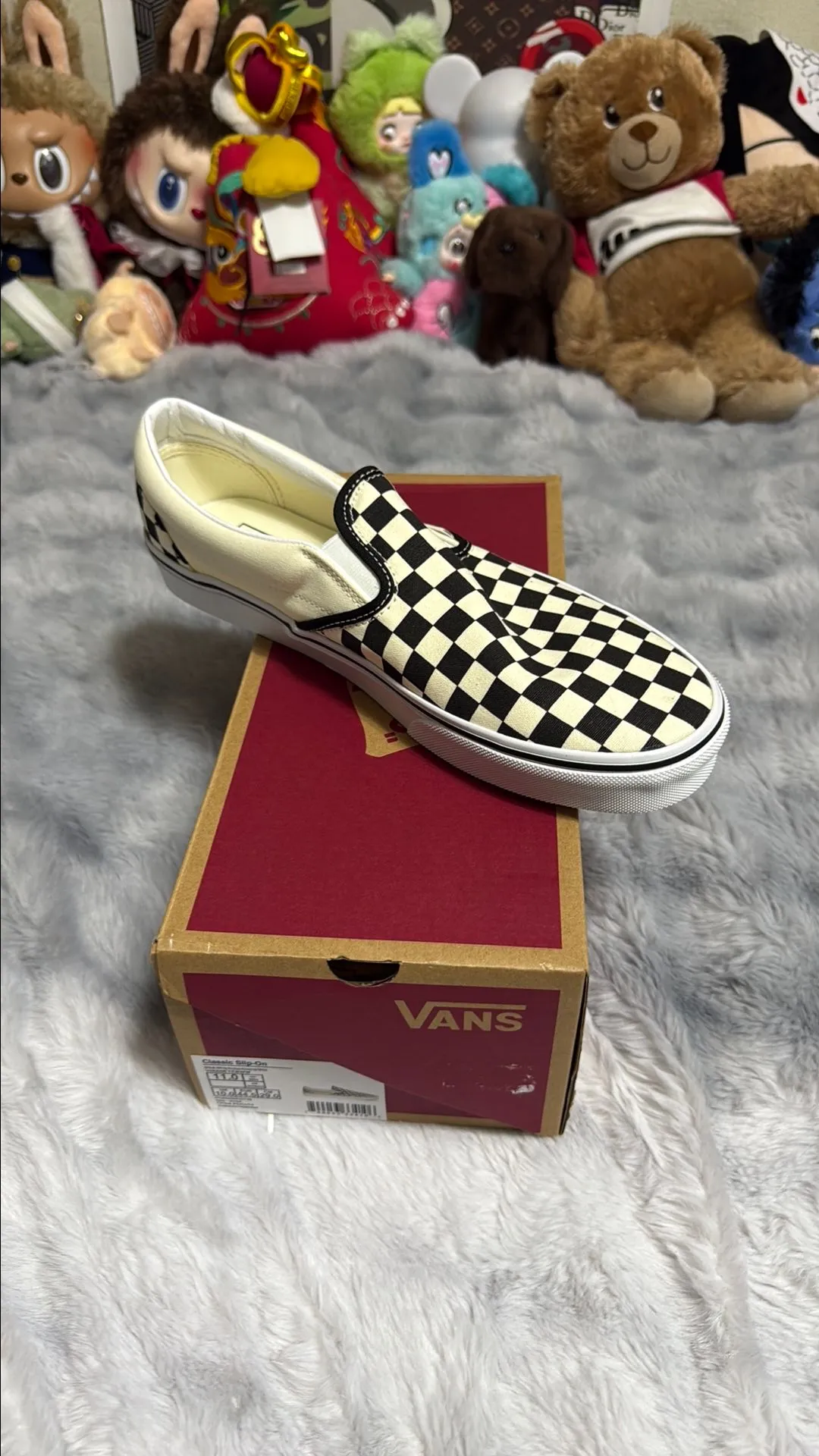 Product image for 35. Vans  blk&white checkerboard