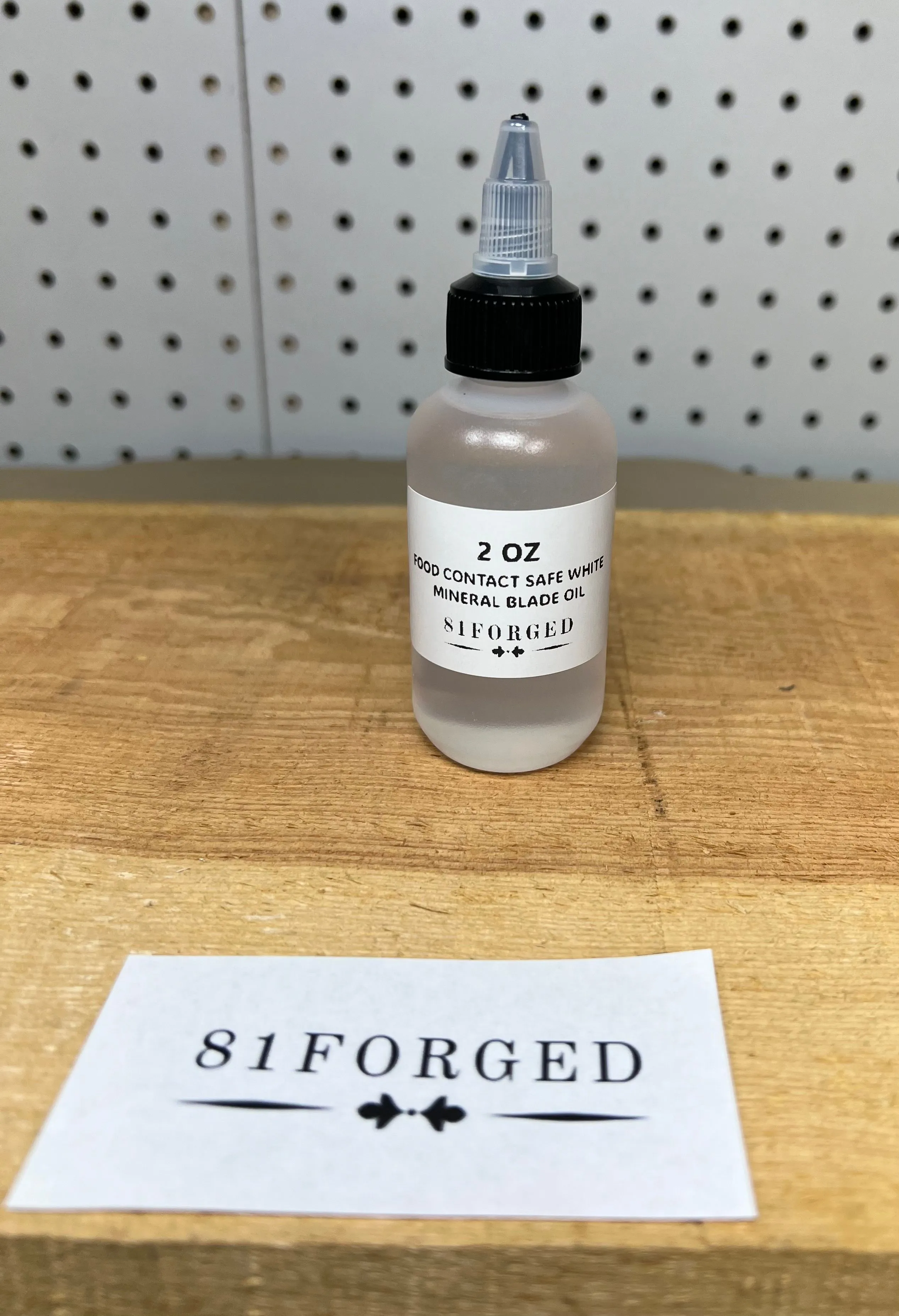 Product image for 2oz Food Contact Safe White Mineral Blade/Knife Oil
