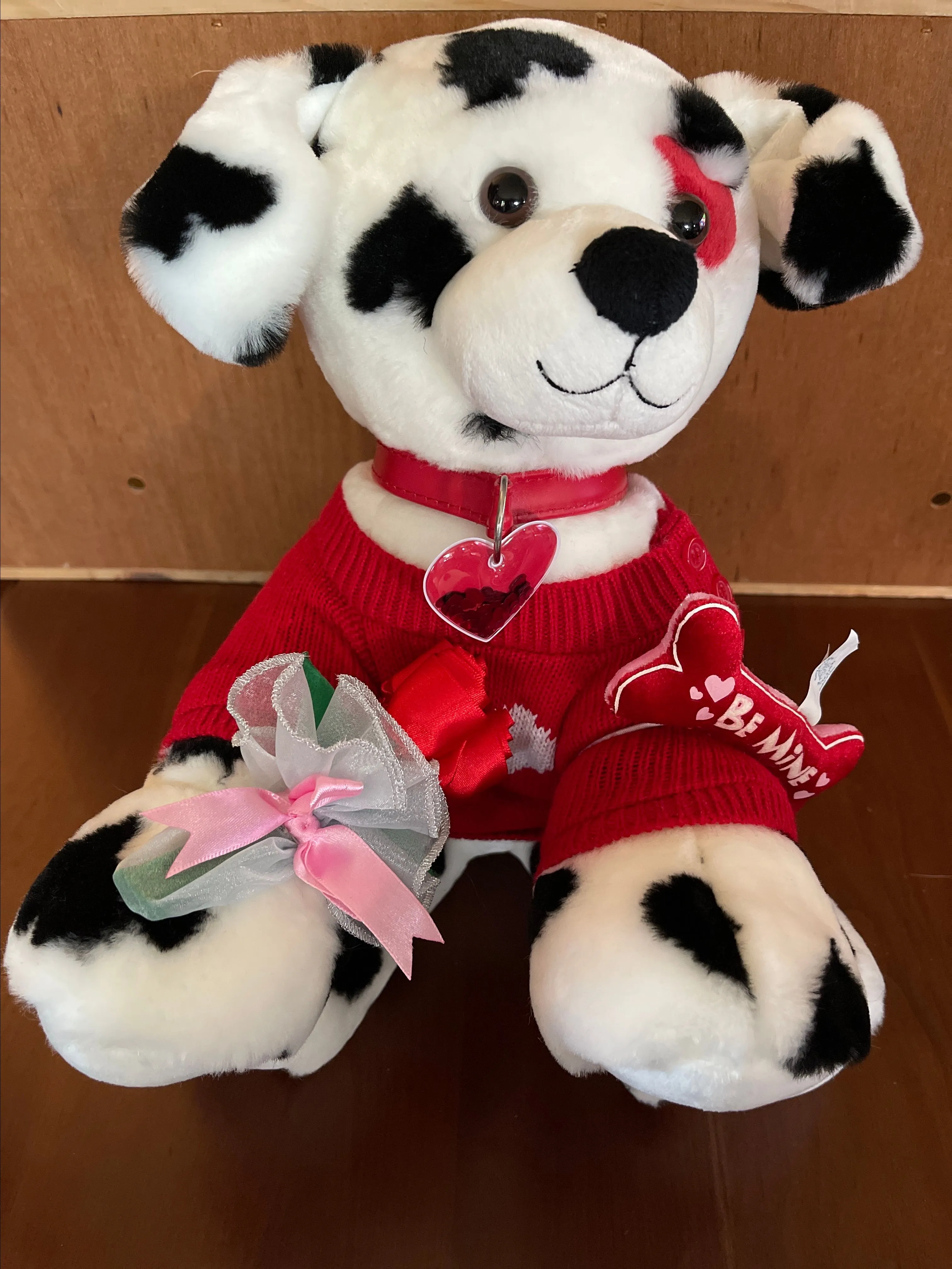 Product image for Valentines Dalmatian with outfit