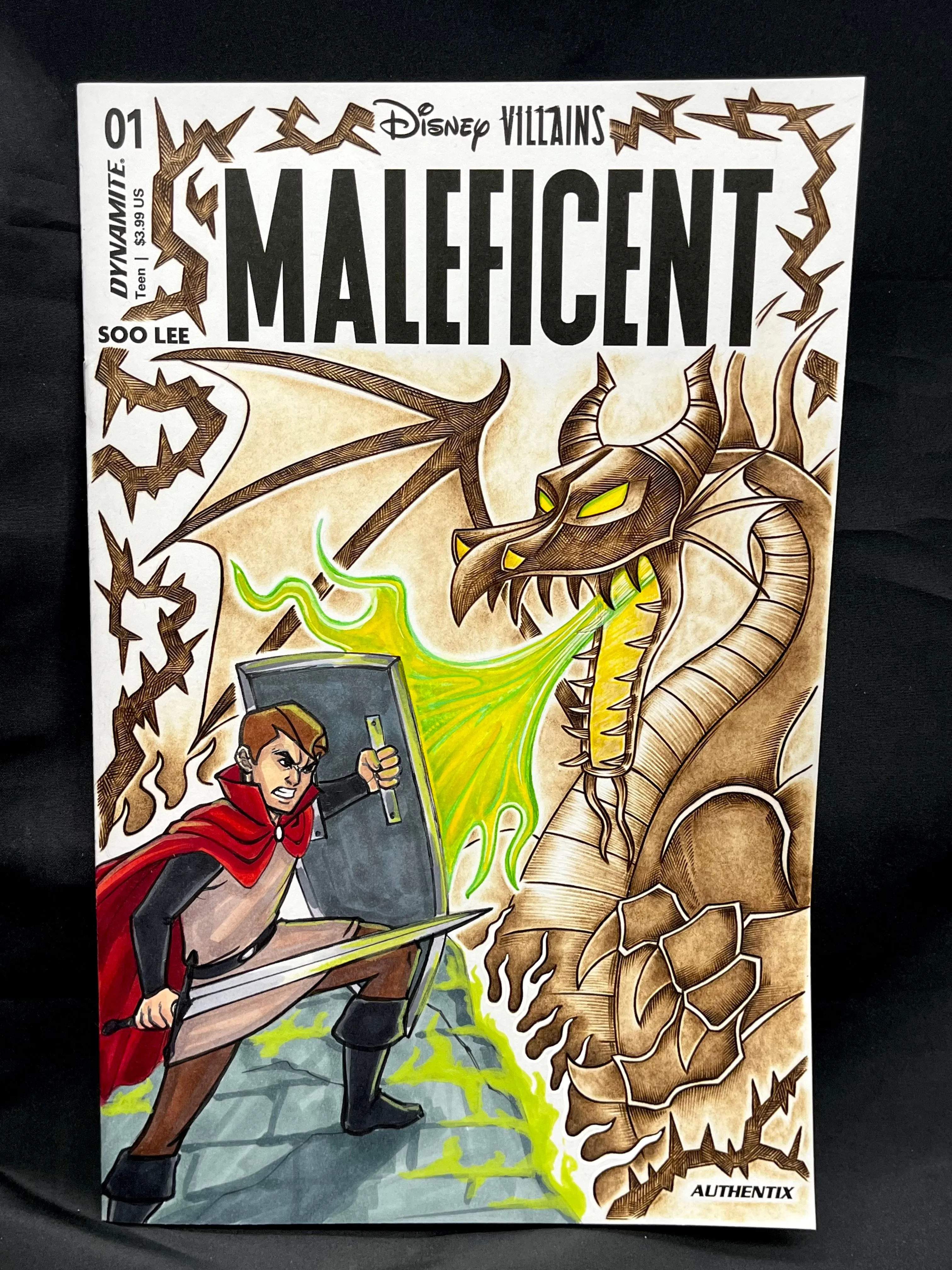 Product image for (ORIGINAL ART) Maleficent collab