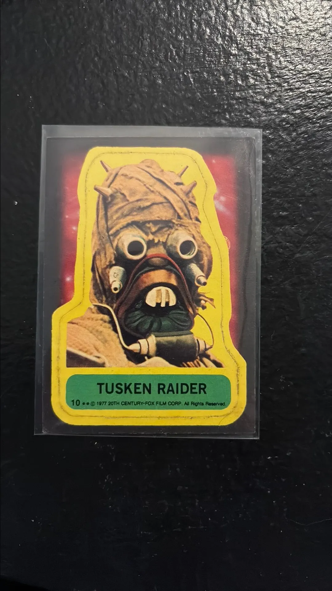 Product image for Tuskin Raider 1977 Topps Star Wars Sticker