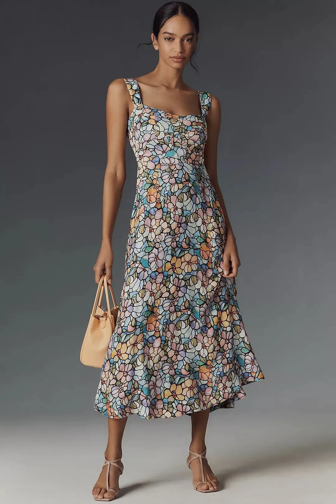 Product image for A67C. MAEVE Anthropologie. Jocelyn stained glass dress. XL