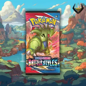 Product image for Battle Styles Pokemon Booster Pack [Random Art]