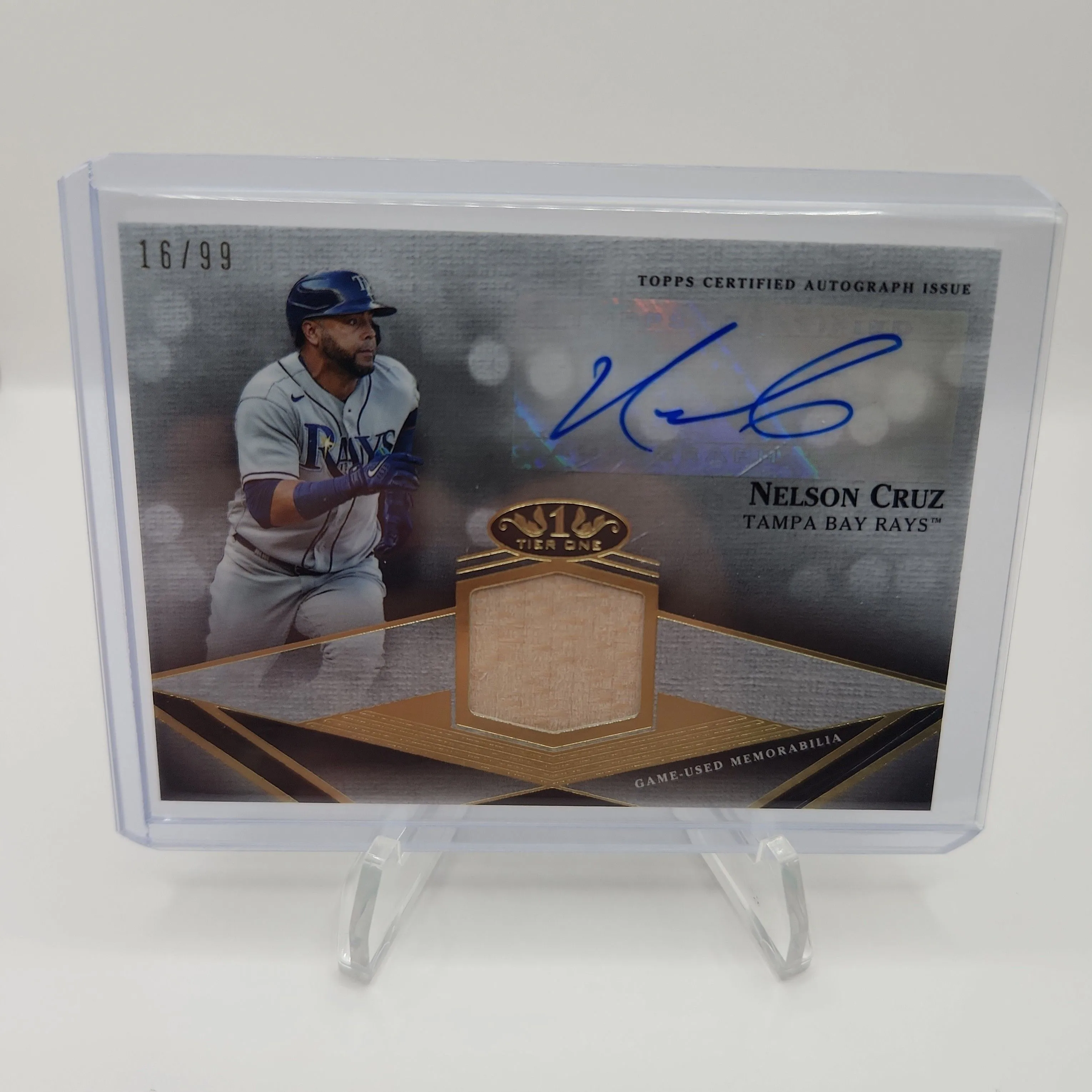 Product image for 2022 Tier One Nelson Cruz Auto & Relic /99