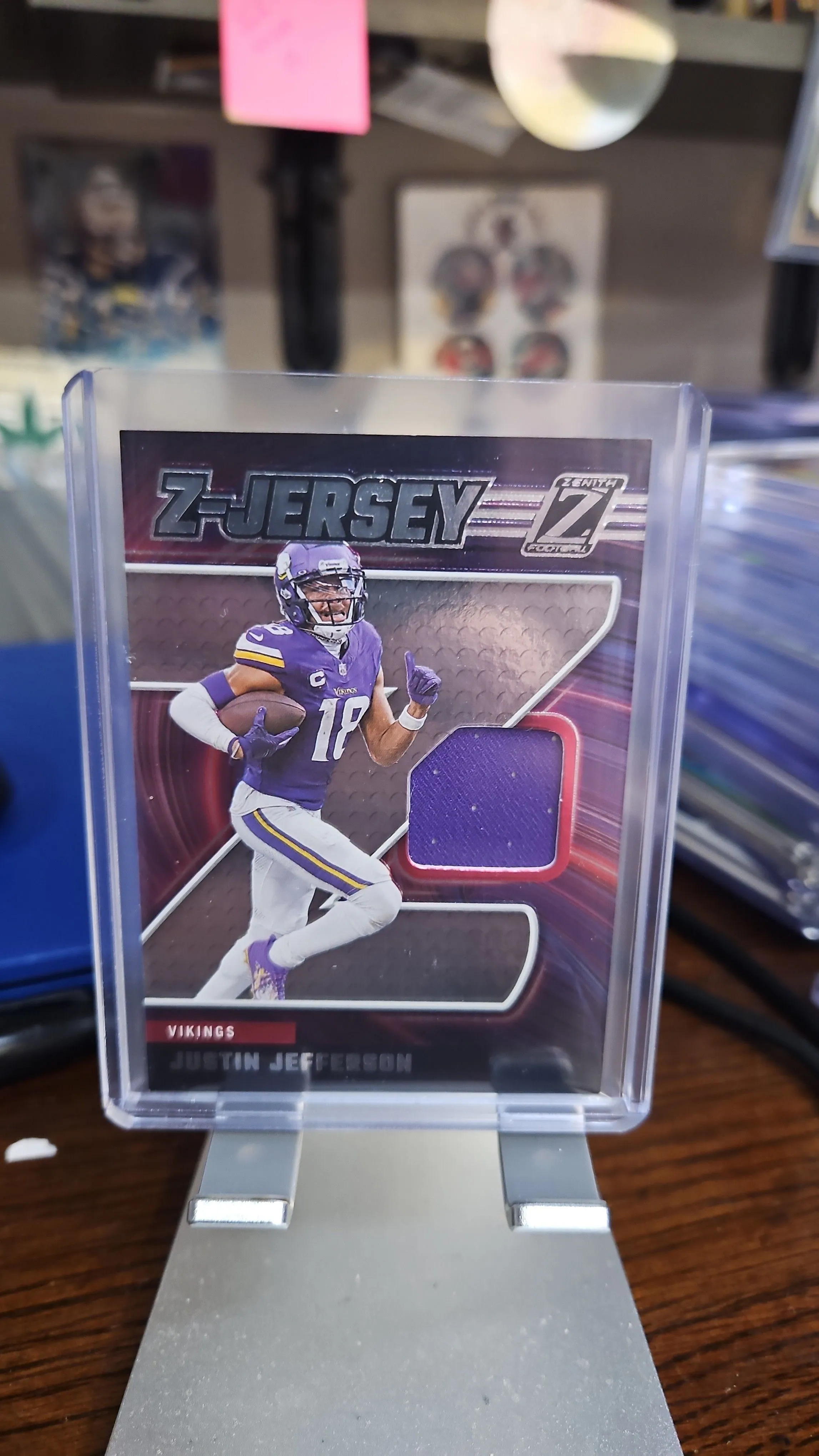 Product image for Justin Jefferson Patch...2024 Zenith Z-Jersey...Vikings