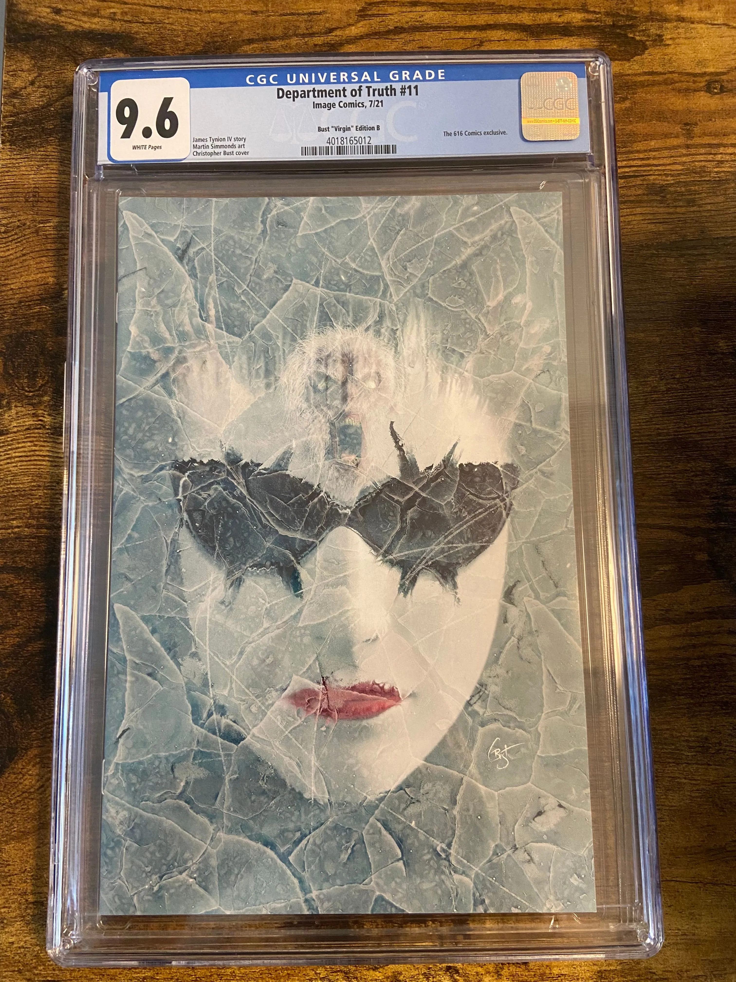 Product image for Department of Truth 11 Bust ""Virgin"" Edition B CGC 9.6 2021