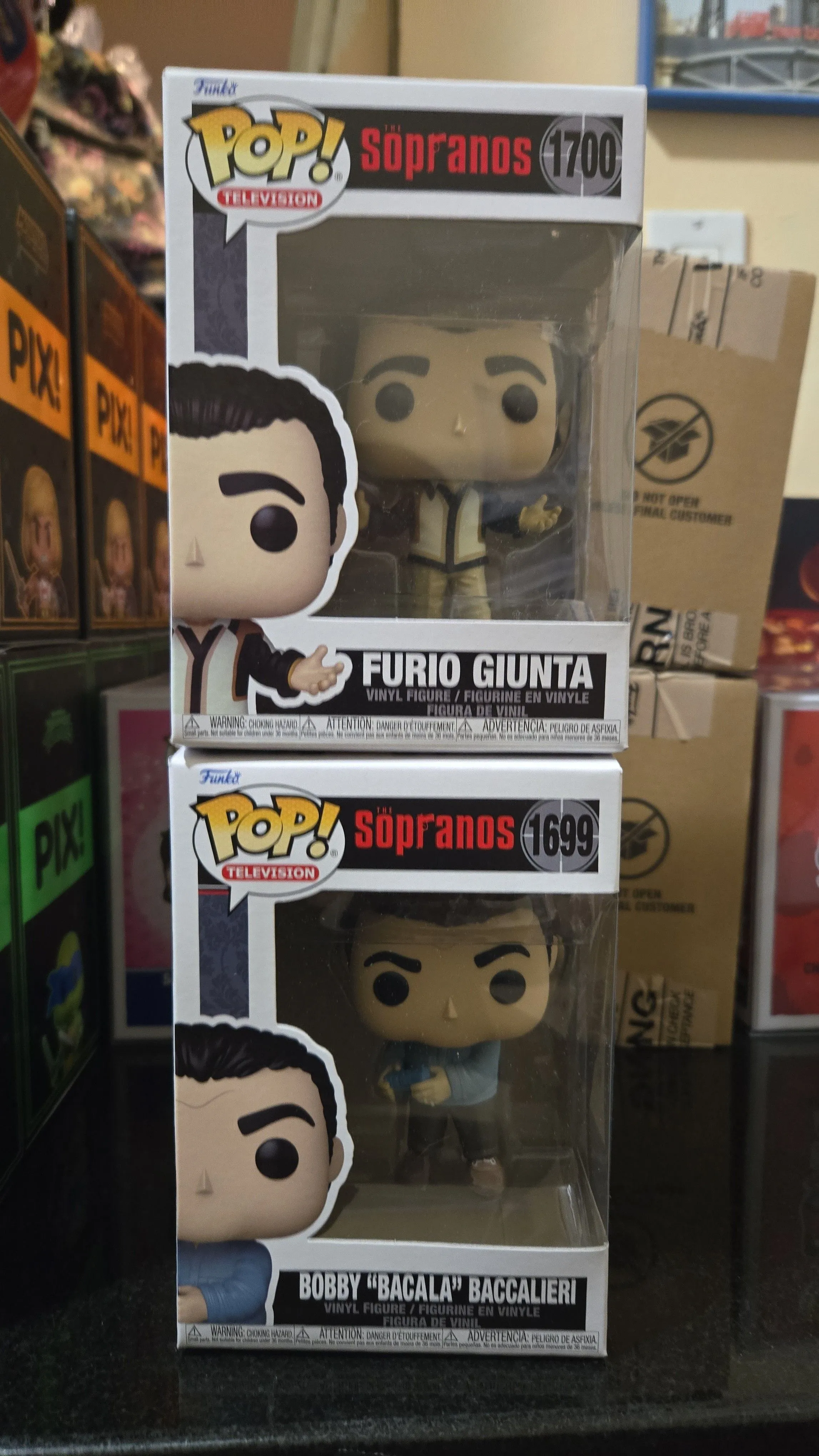 Product image for Bobby "Bacala" & Furio Guinta set of 2 